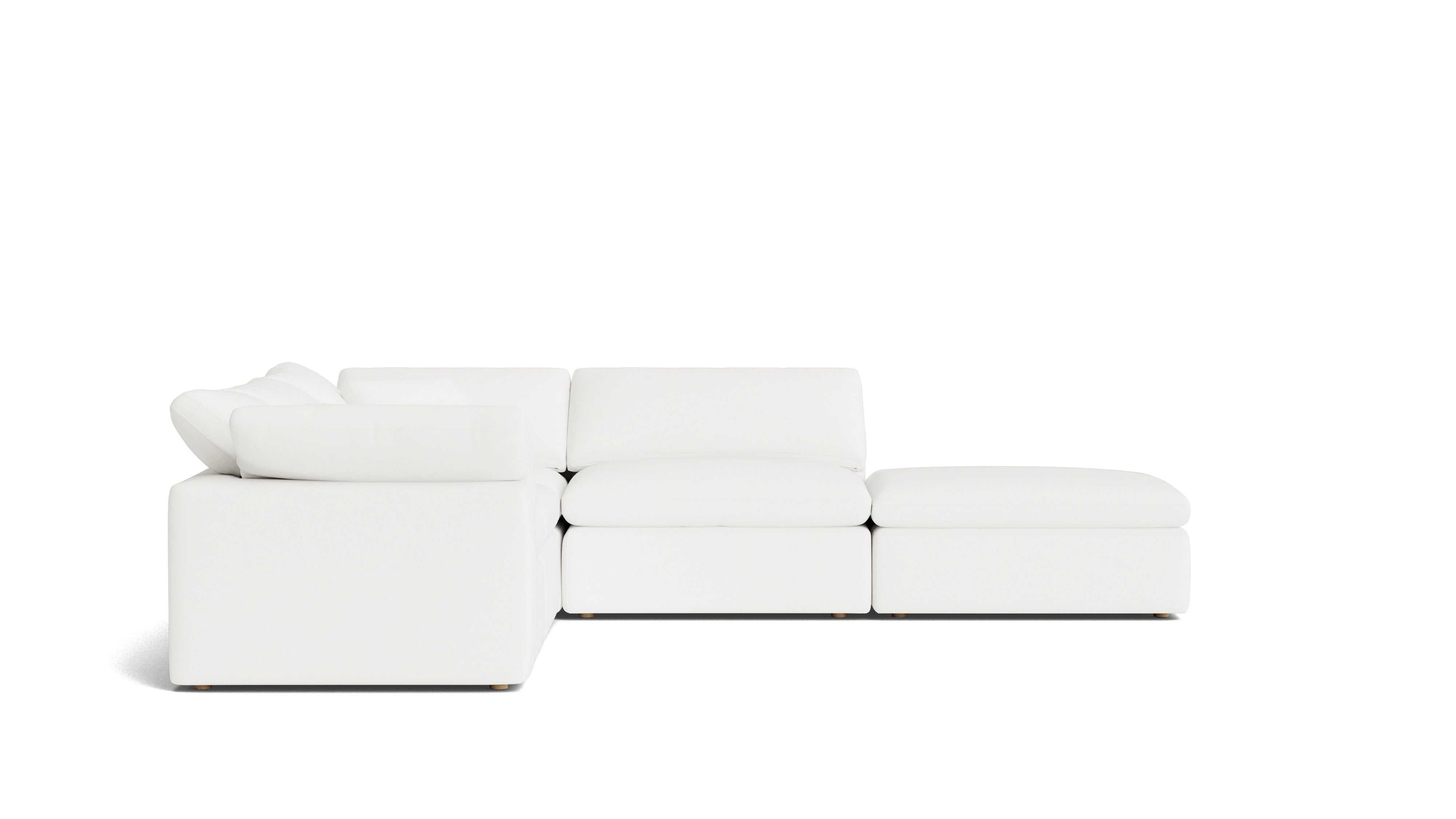 Movie Night™ 5 - Piece Modular Sectional, Standard, Brie - Sundays Company CanadaSEC-YJ-909-037