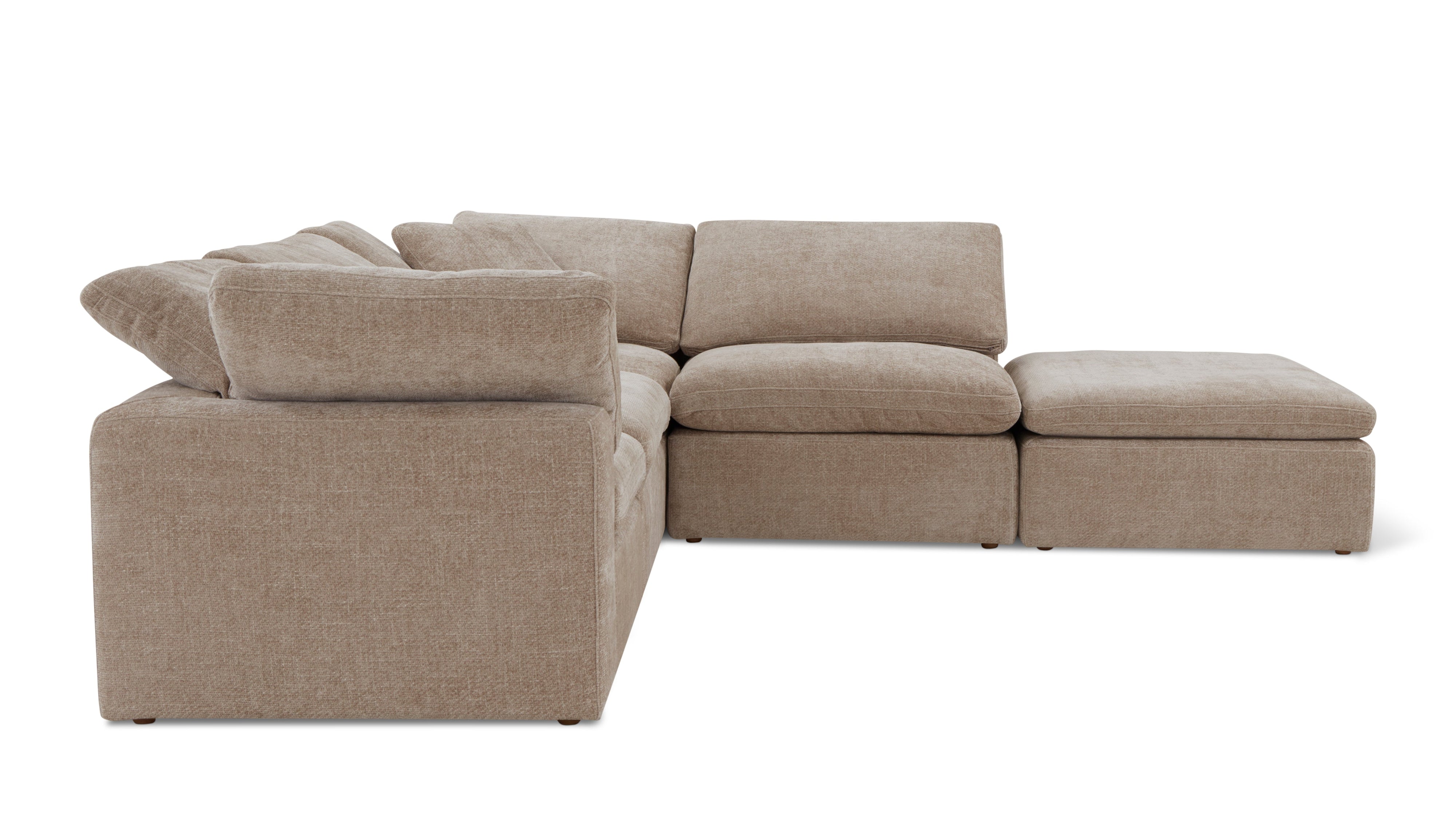 Movie Night™ 5-Piece Modular Sectional, Standard, Champagne - Image 11