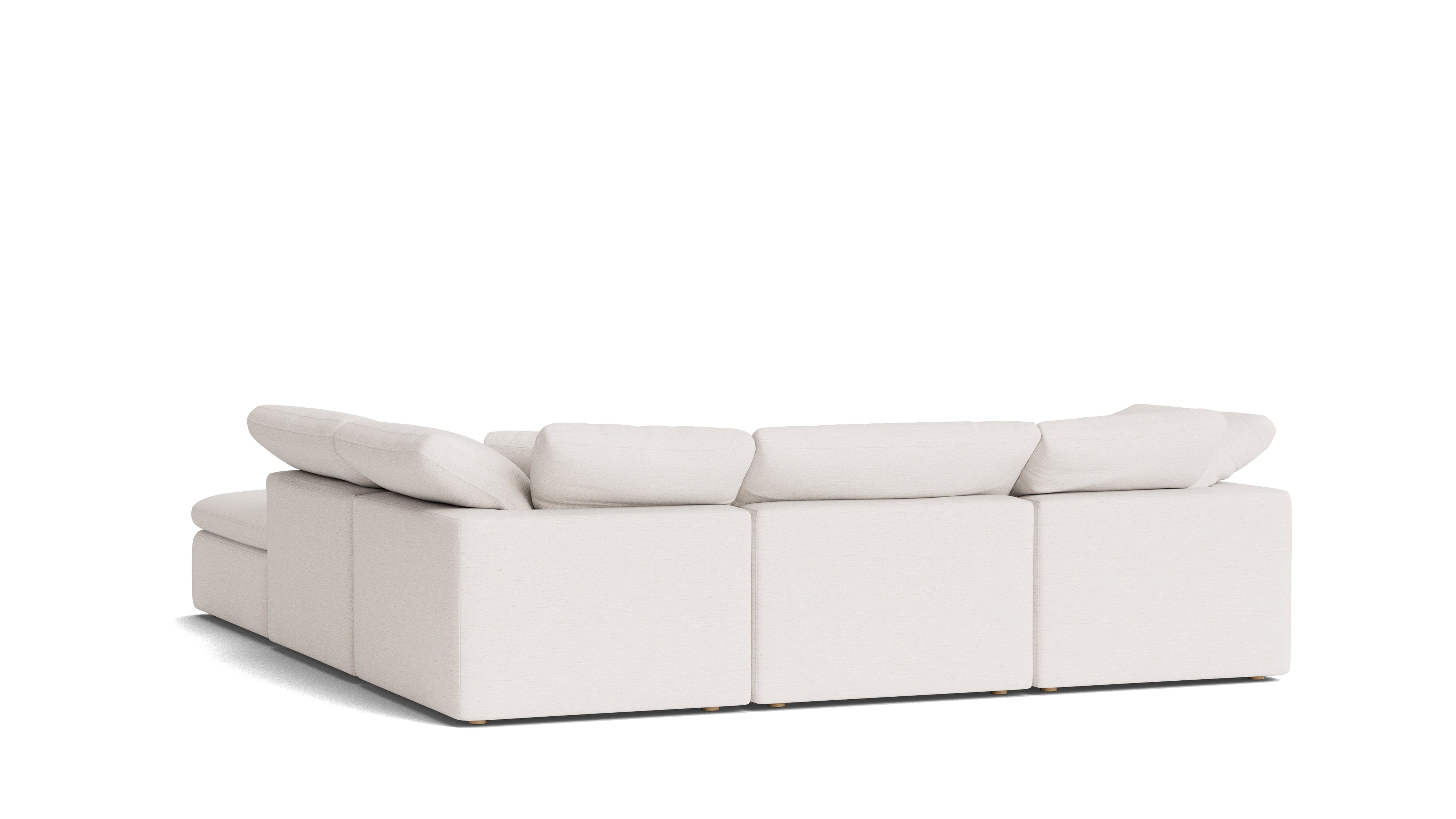 Movie Night™ 5-Piece Modular Sectional, Standard, Nomad Snow