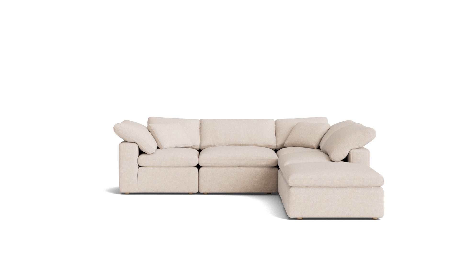 Movie Night™ 5-Piece Modular Sectional, Standard, Sunbeam_image