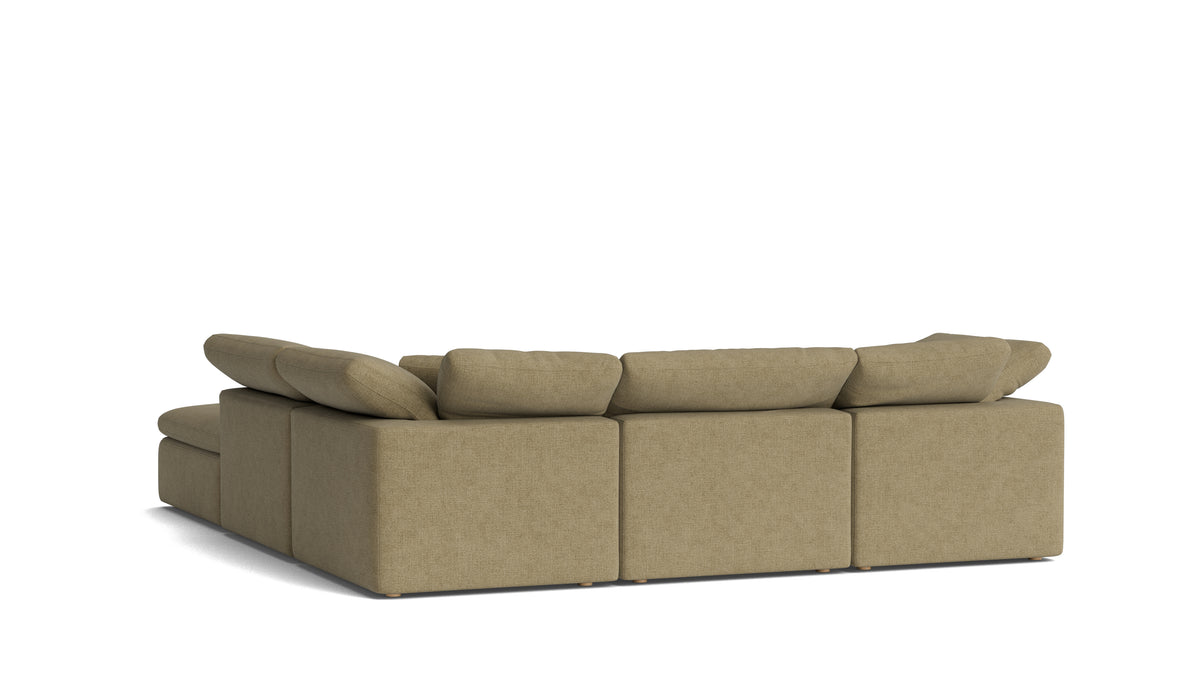 Movie Night™ 5-Piece Modular Sectional, Standard, Olive