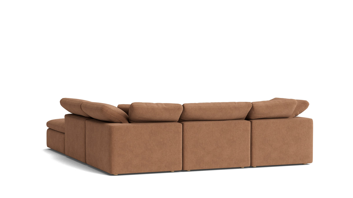 Movie Night™ 5-Piece Modular Sectional, Standard, Spice
