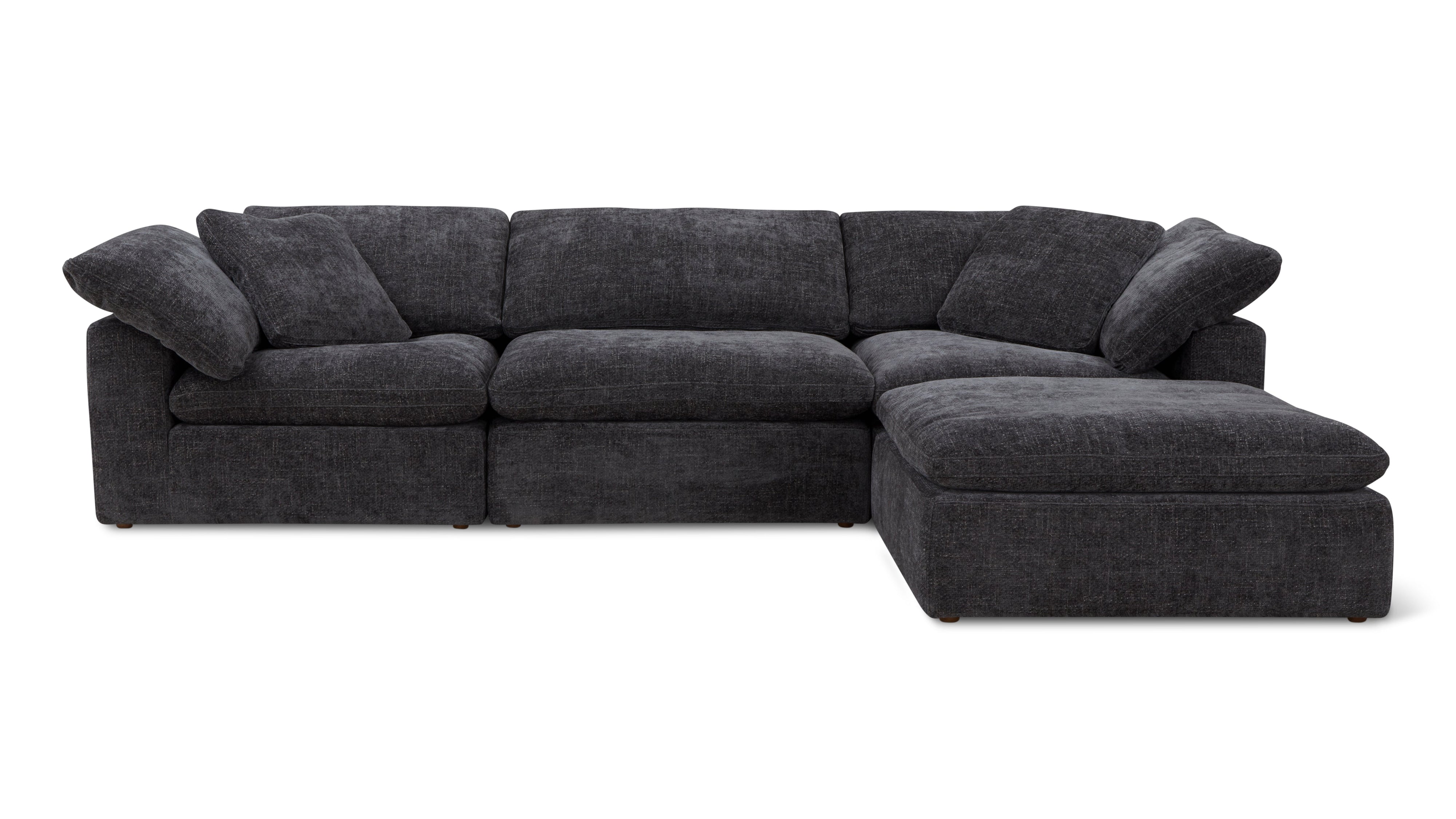 Movie Night™ 4-Piece Modular Sectional, Standard, Truffle - Image 1