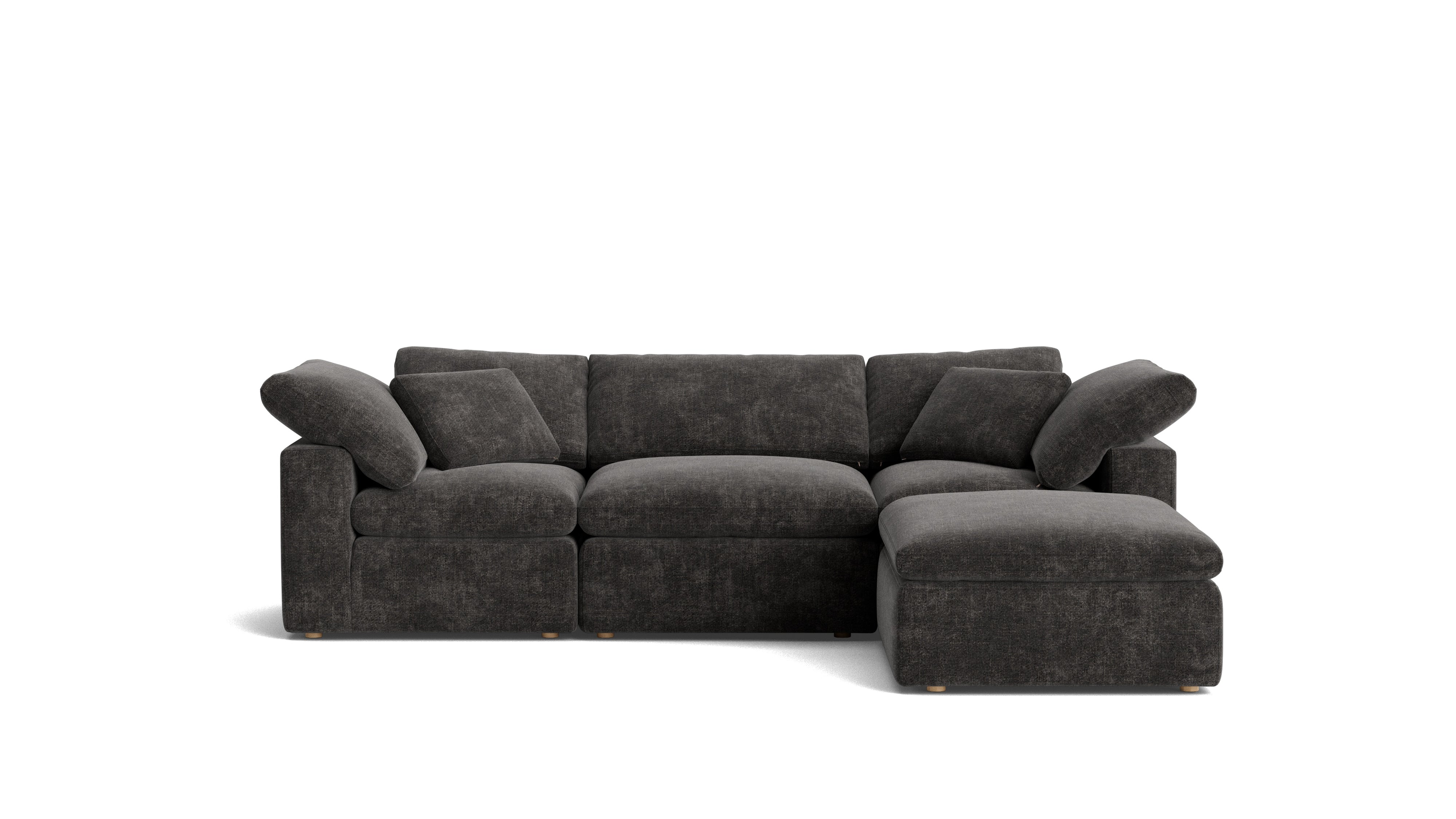 Movie Night™ 4 - Piece Modular Sectional, Standard, Truffle - Sundays Company CanadaSEC-YJ-910-003