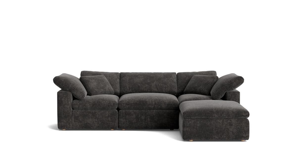 Movie Night™ 4-Piece Modular Sectional, Standard, Truffle