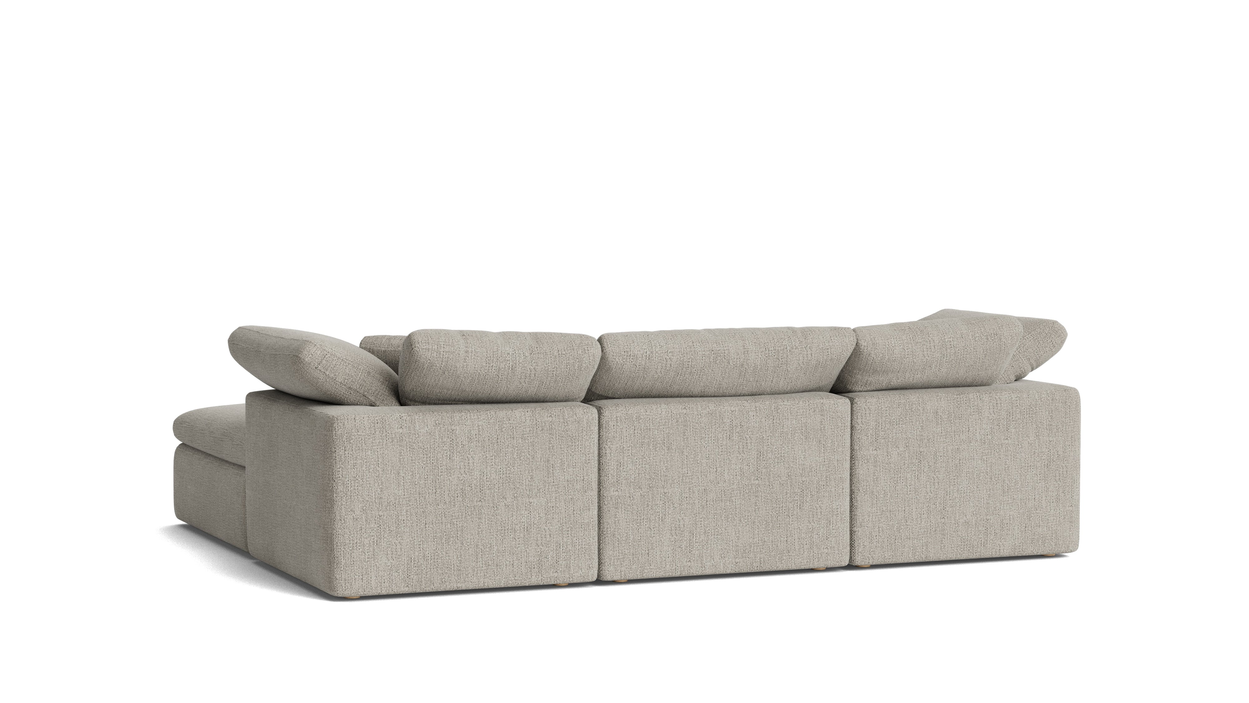 Movie Night™ 4 - Piece Modular Sectional, Standard, Oatmeal - Sundays Company CanadaSEC-YJ-910-007