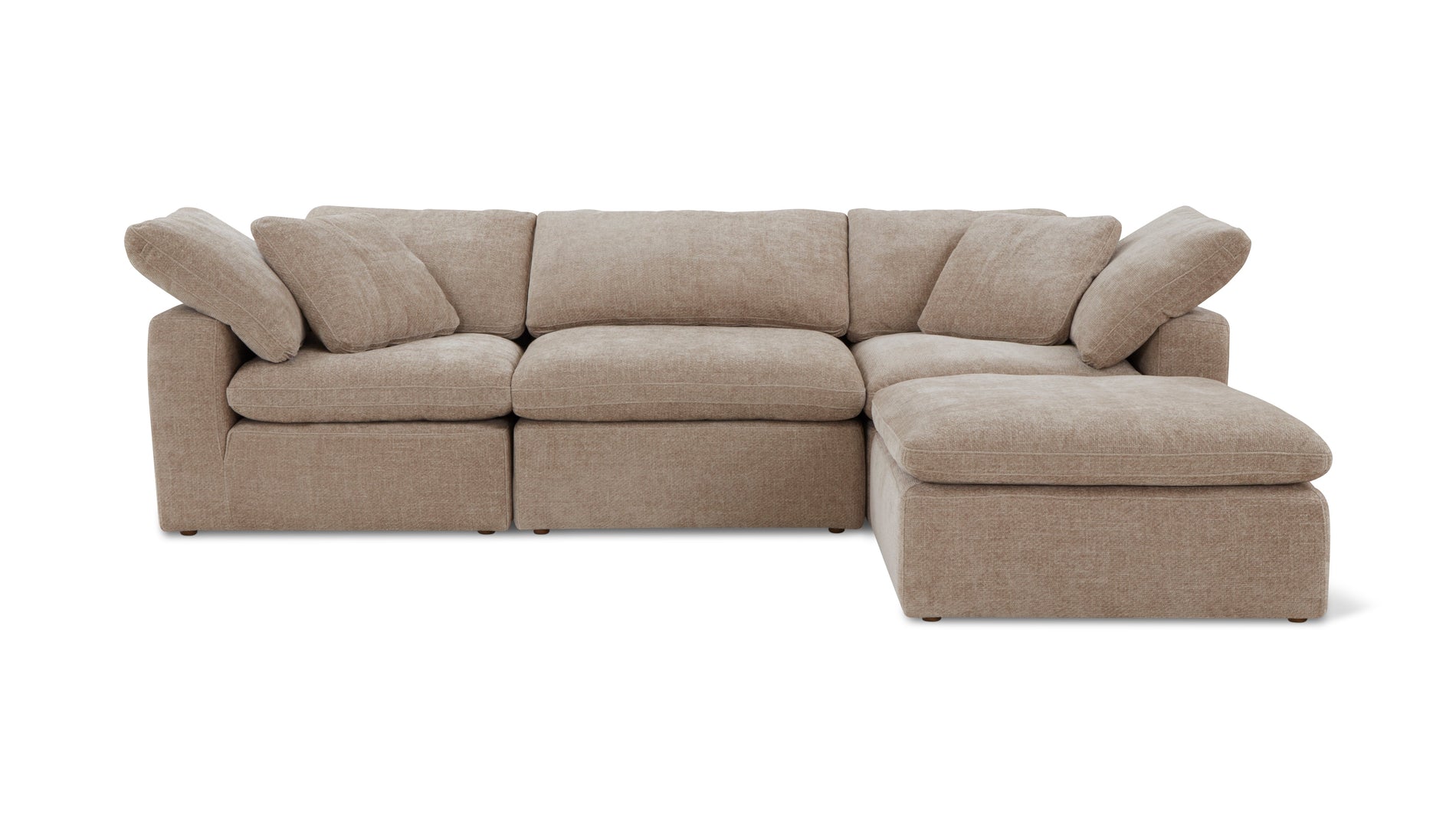 Movie Night™ 4-Piece Modular Sectional, Standard, Champagne_image