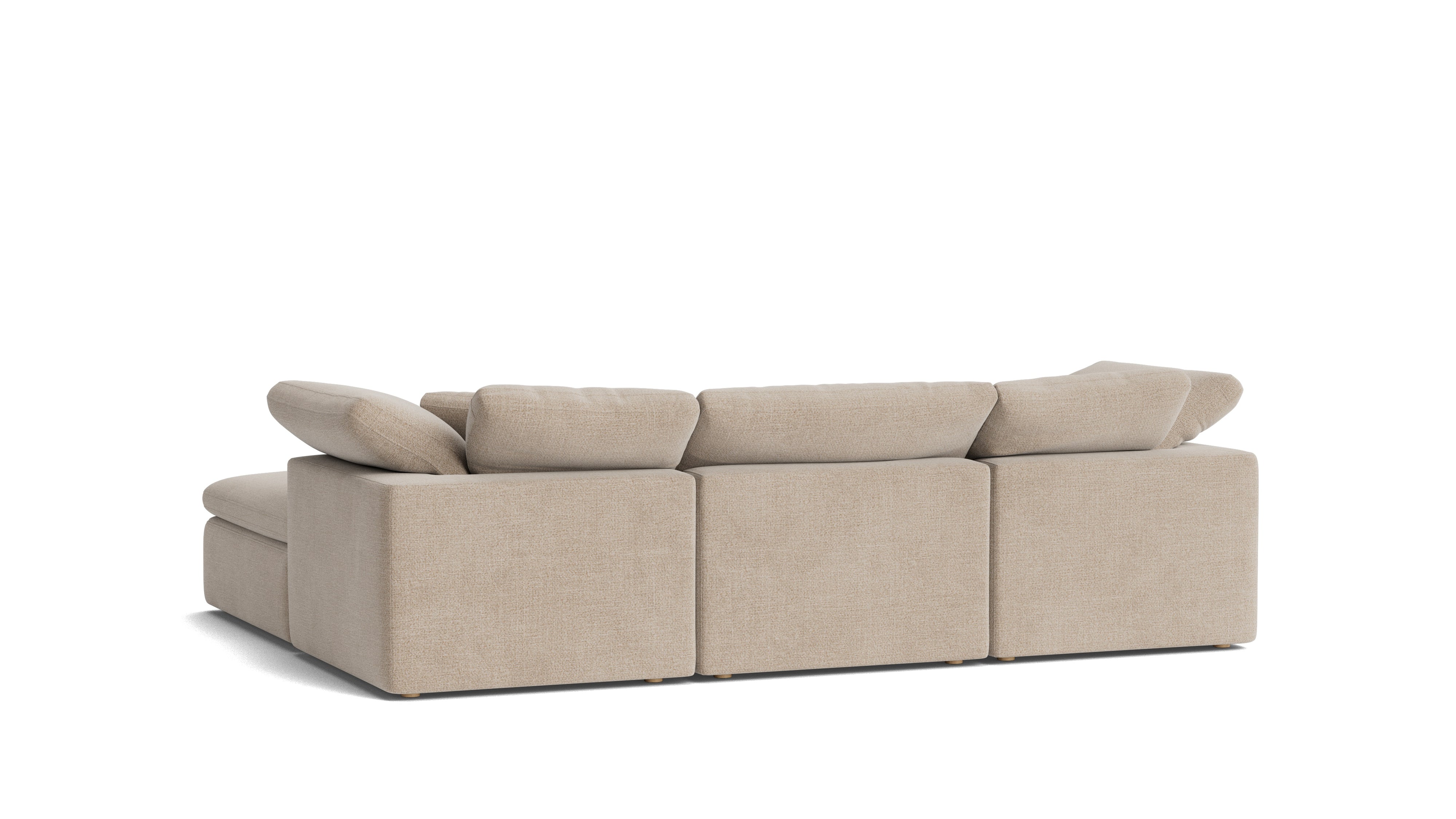 Movie Night™ 4 - Piece Modular Sectional, Standard, Champagne - Sundays Company CanadaSEC-YJ-910-041