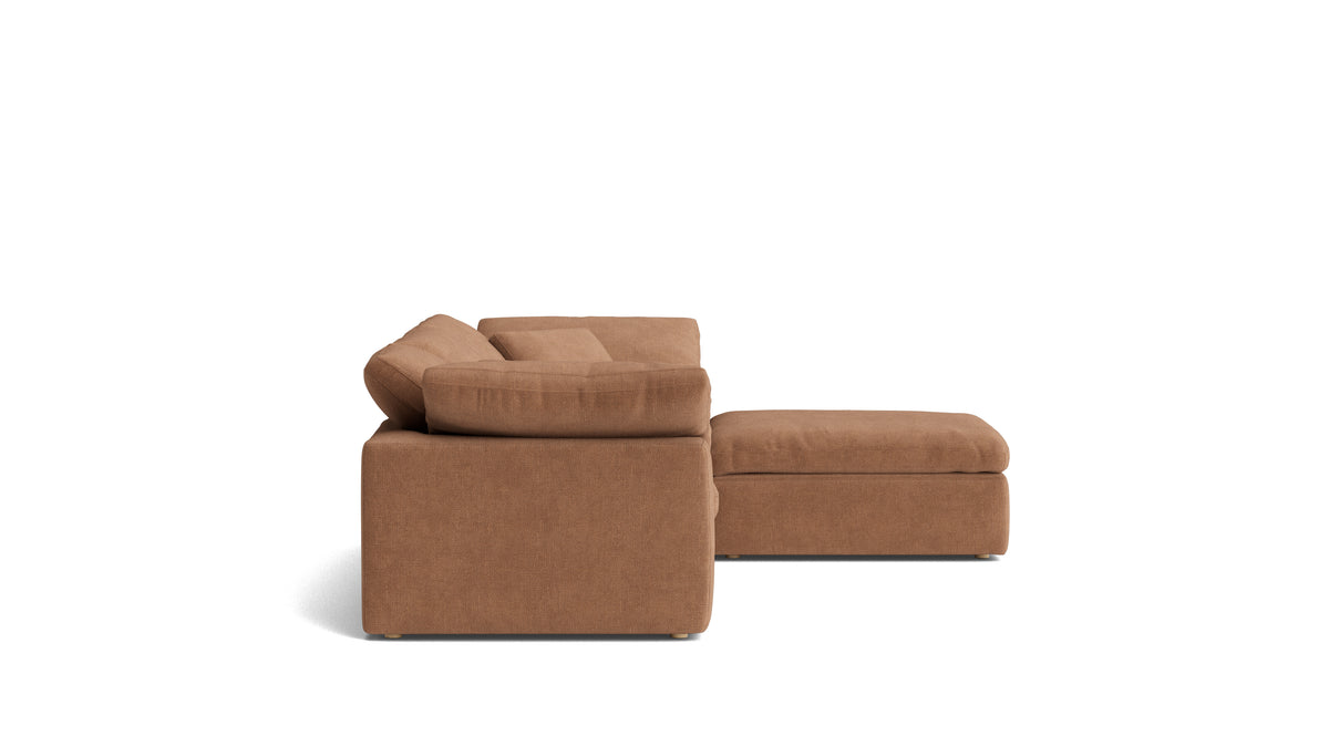 Movie Night™ 4-Piece Modular Sectional, Standard, Spice