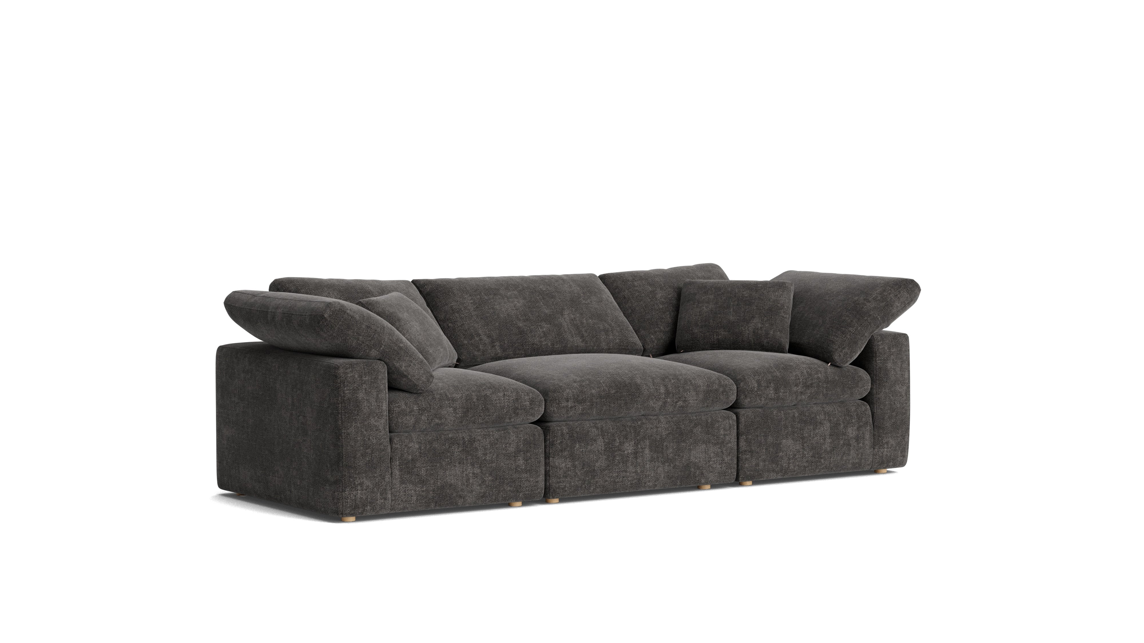Movie Night™ 3 - Piece Modular Sofa, Standard, Truffle - Sundays Company CanadaSEC-YJ-911-003