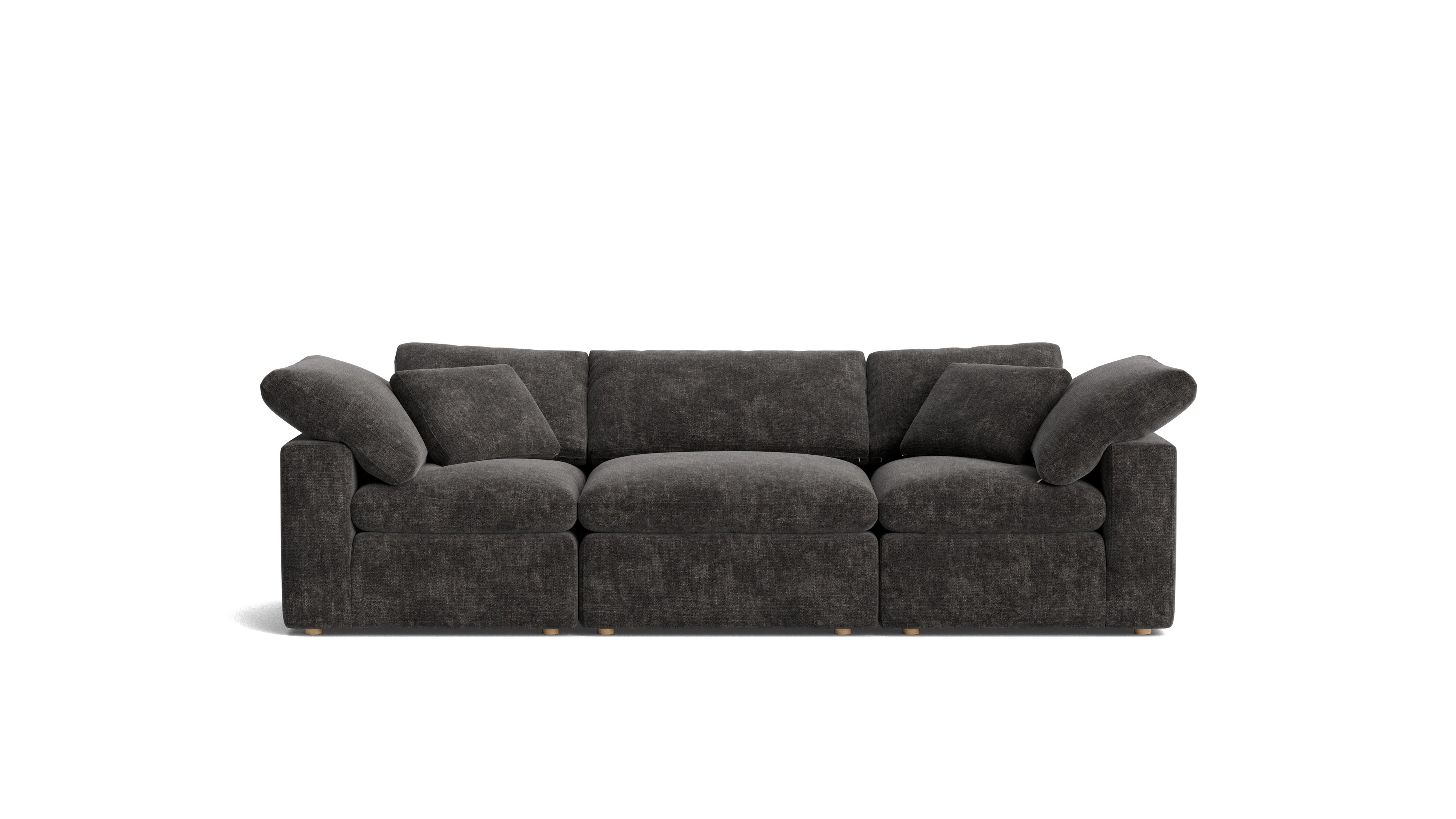 Movie Night™ 3 - Piece Modular Sofa, Standard, Truffle - Sundays Company CanadaSEC-YJ-911-003