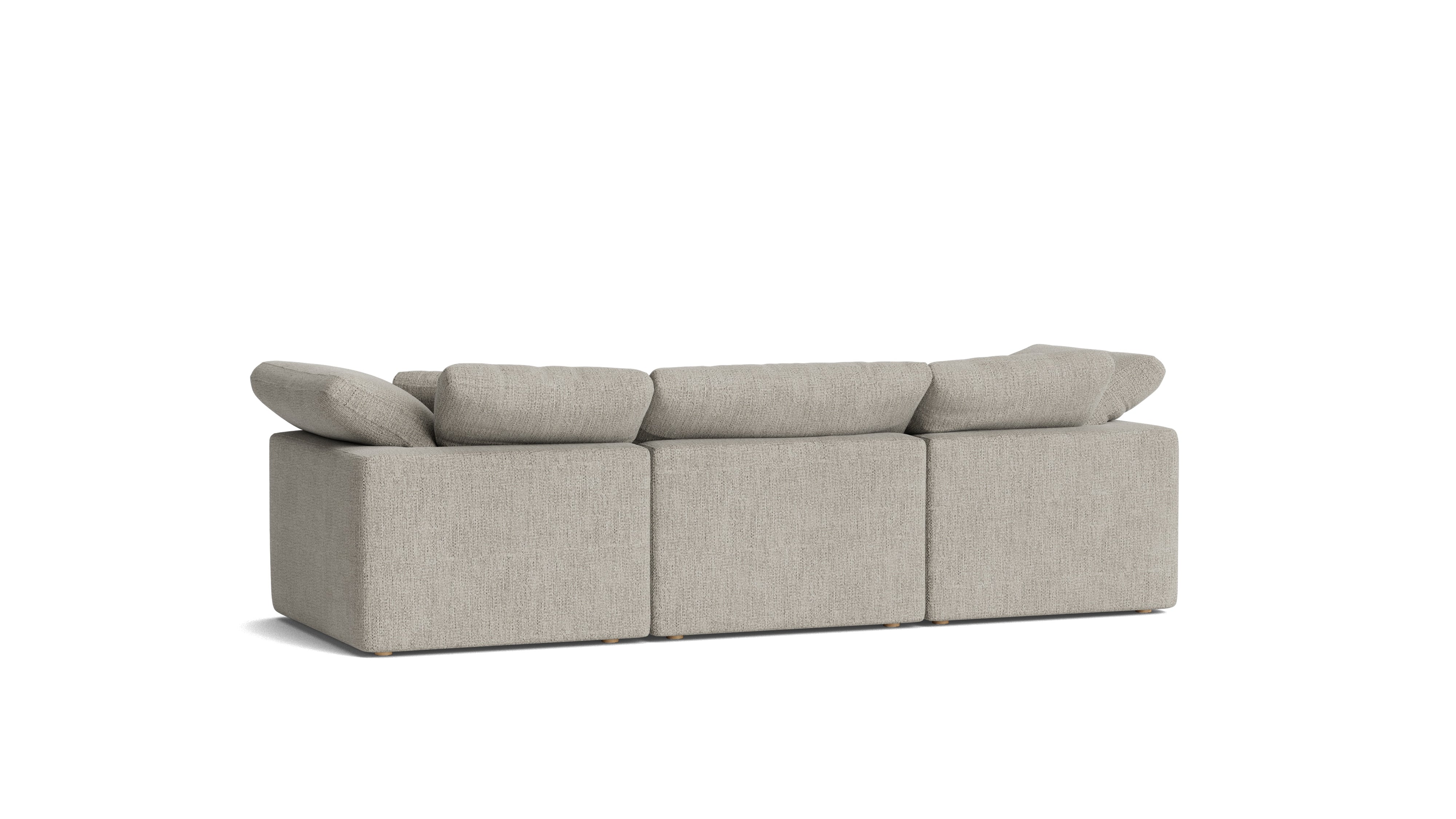 Movie Night™ 3 - Piece Modular Sofa, Standard, Oatmeal - Sundays Company CanadaSEC-YJ-911-007