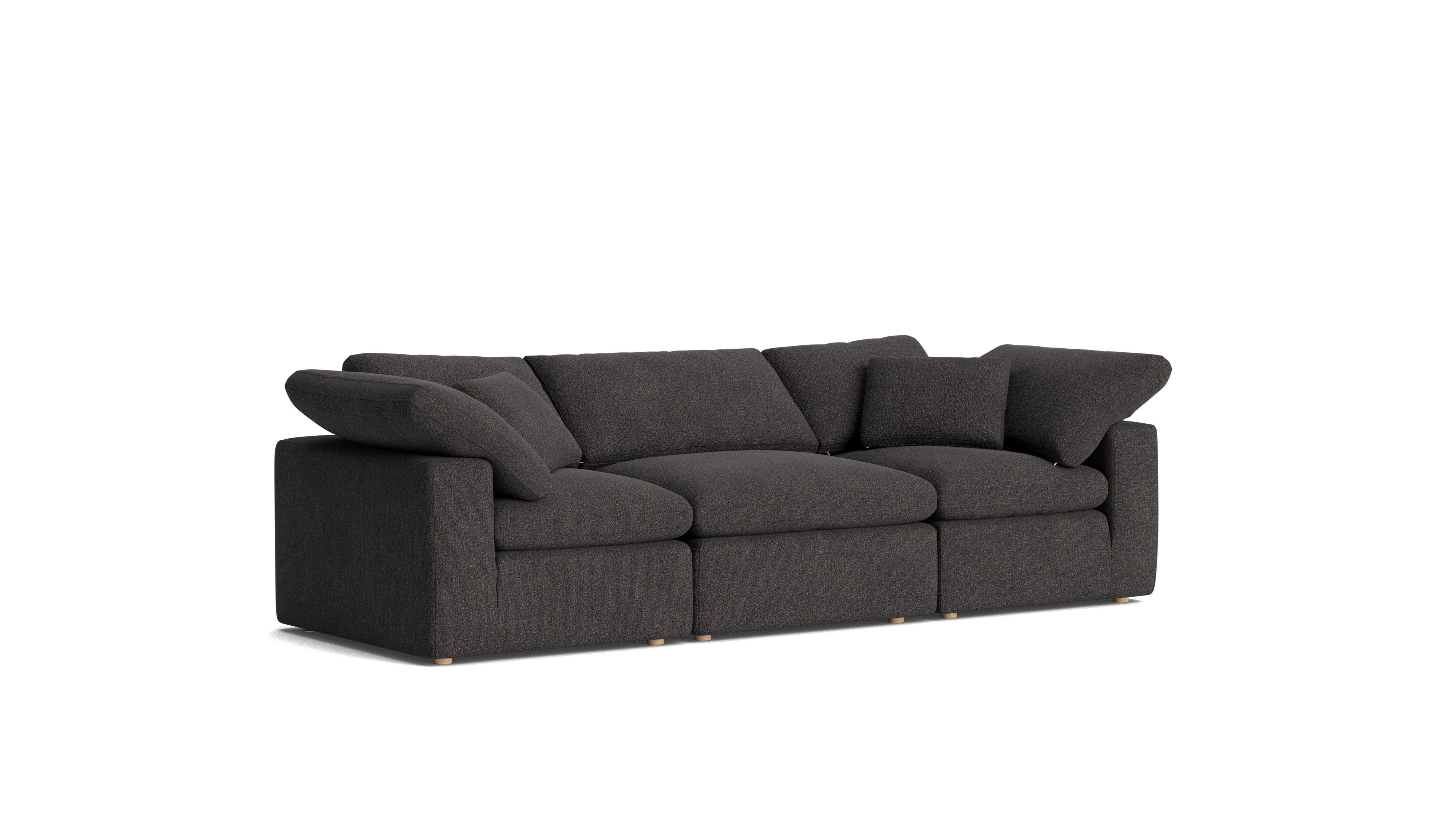Movie Night™ 3 - Piece Modular Sofa, Standard, Dark Shadow - Sundays Company CanadaSEC-YJ-911-025