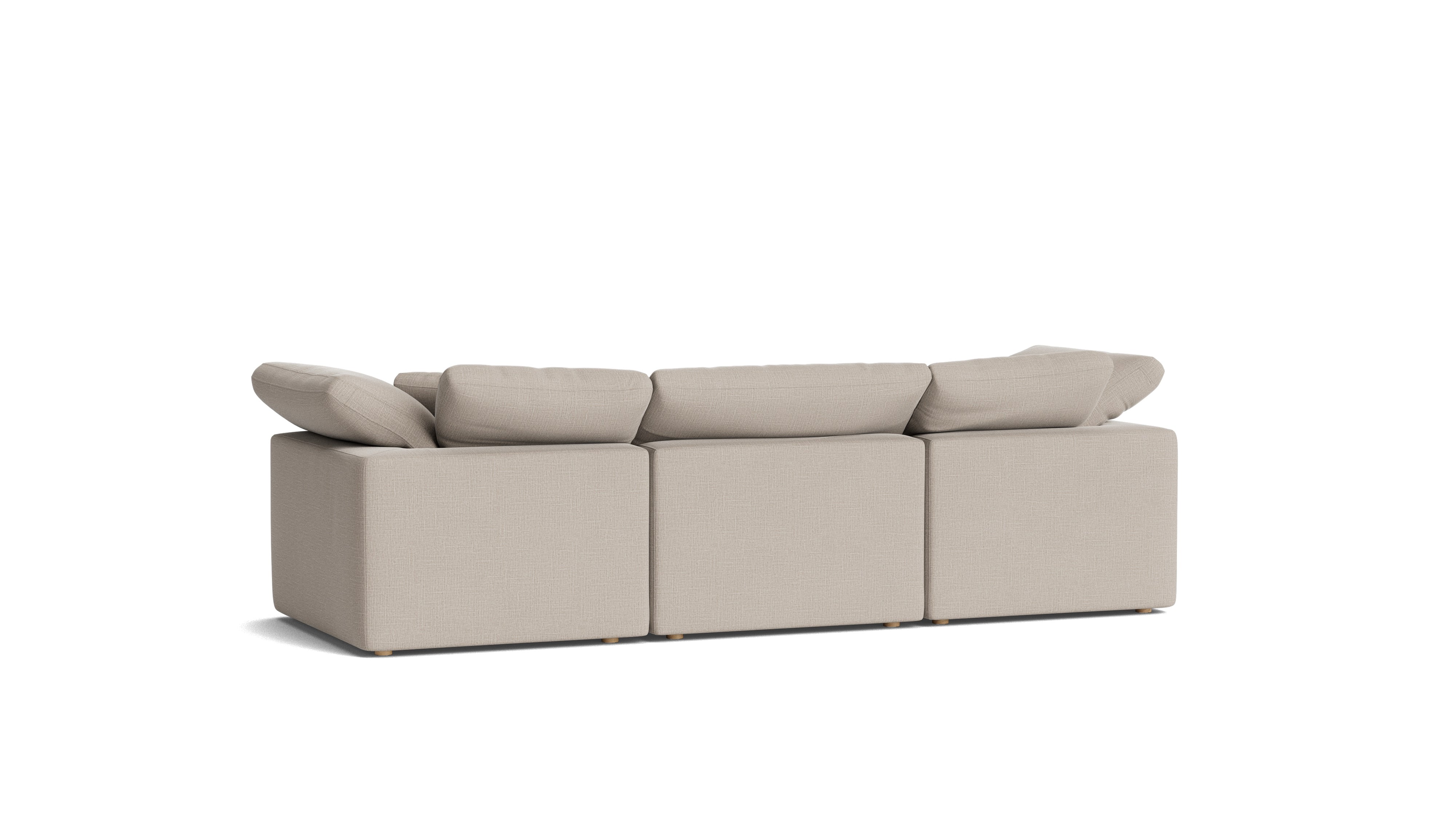 Movie Night™ 3 - Piece Modular Sofa, Standard, Light Pebble - Sundays Company CanadaSEC-YJ-911-029