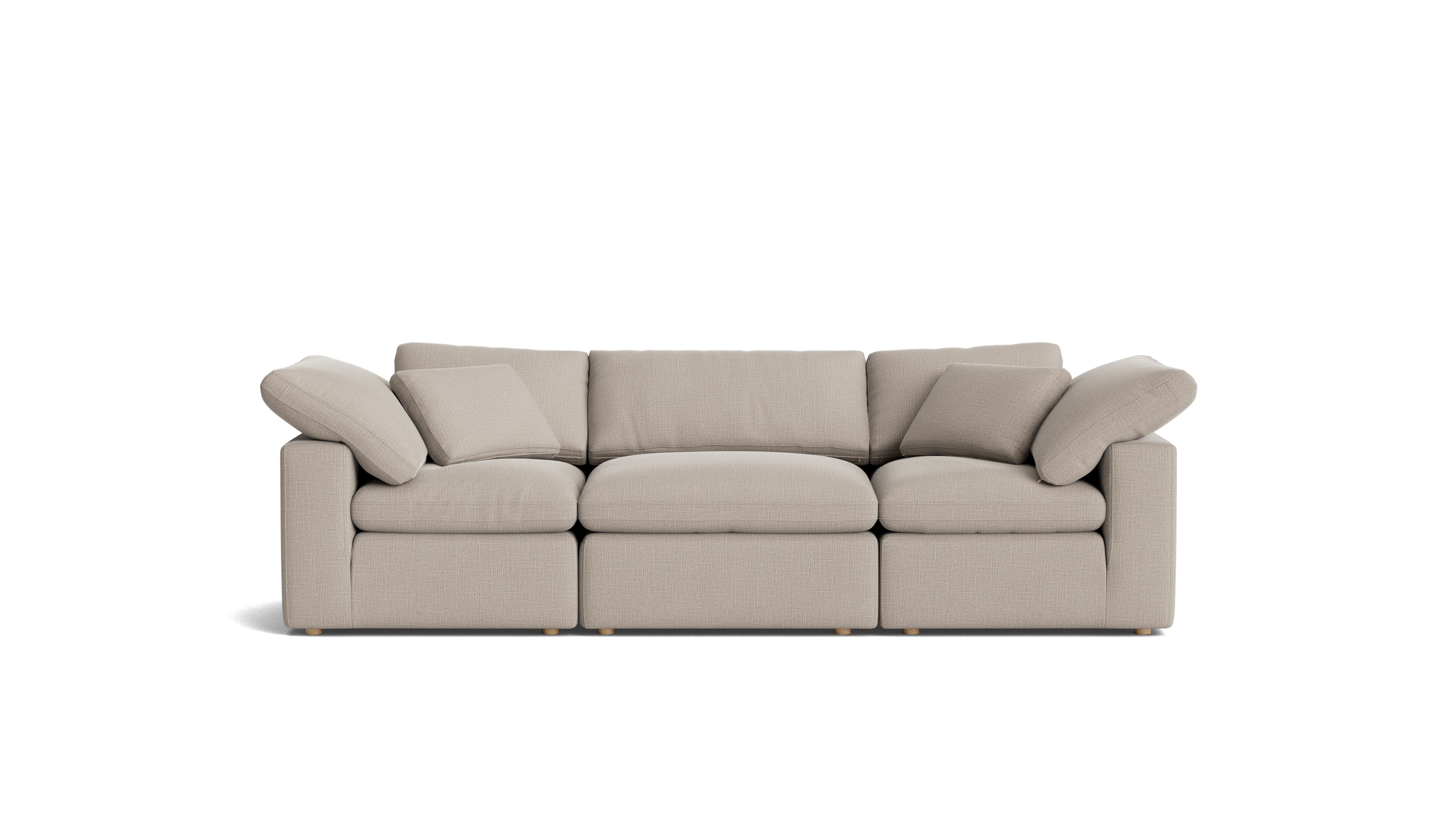 Movie Night™ 3 - Piece Modular Sofa, Standard, Light Pebble - Sundays Company CanadaSEC-YJ-911-029