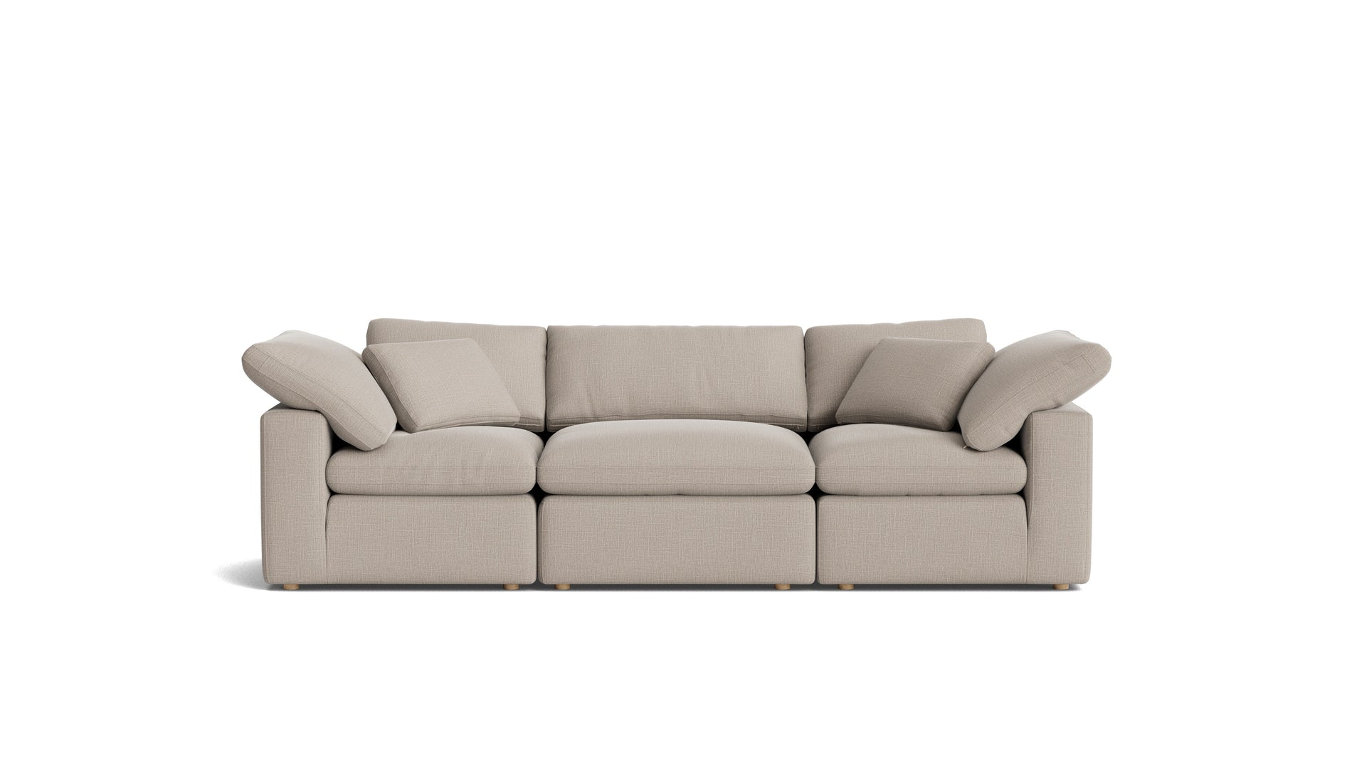 Movie Night™ 3-Piece Modular Sofa, Standard, Light Pebble_image