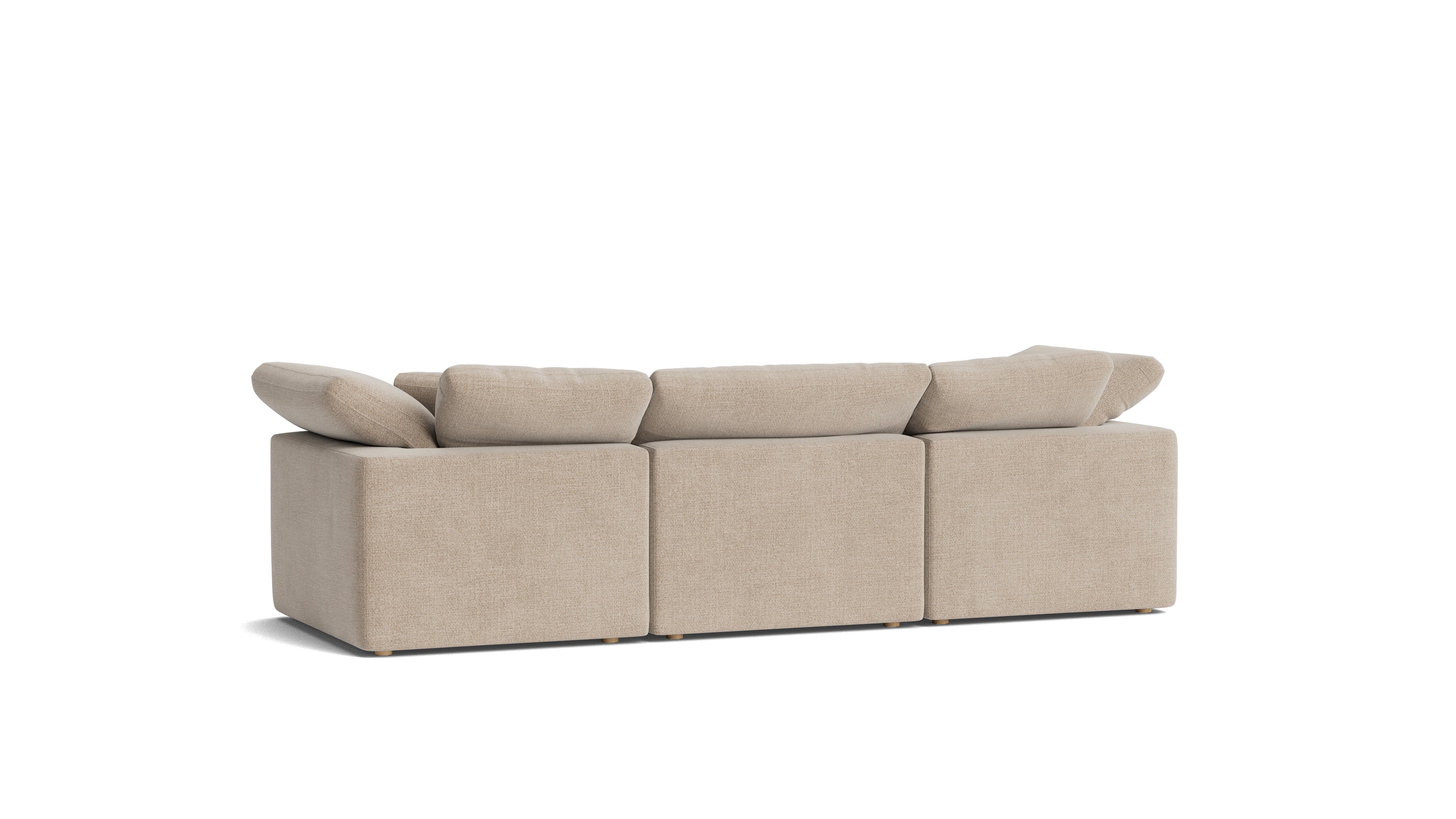 Movie Night™ 3 - Piece Modular Sofa, Standard, Champagne - Sundays Company CanadaSEC-YJ-911-041