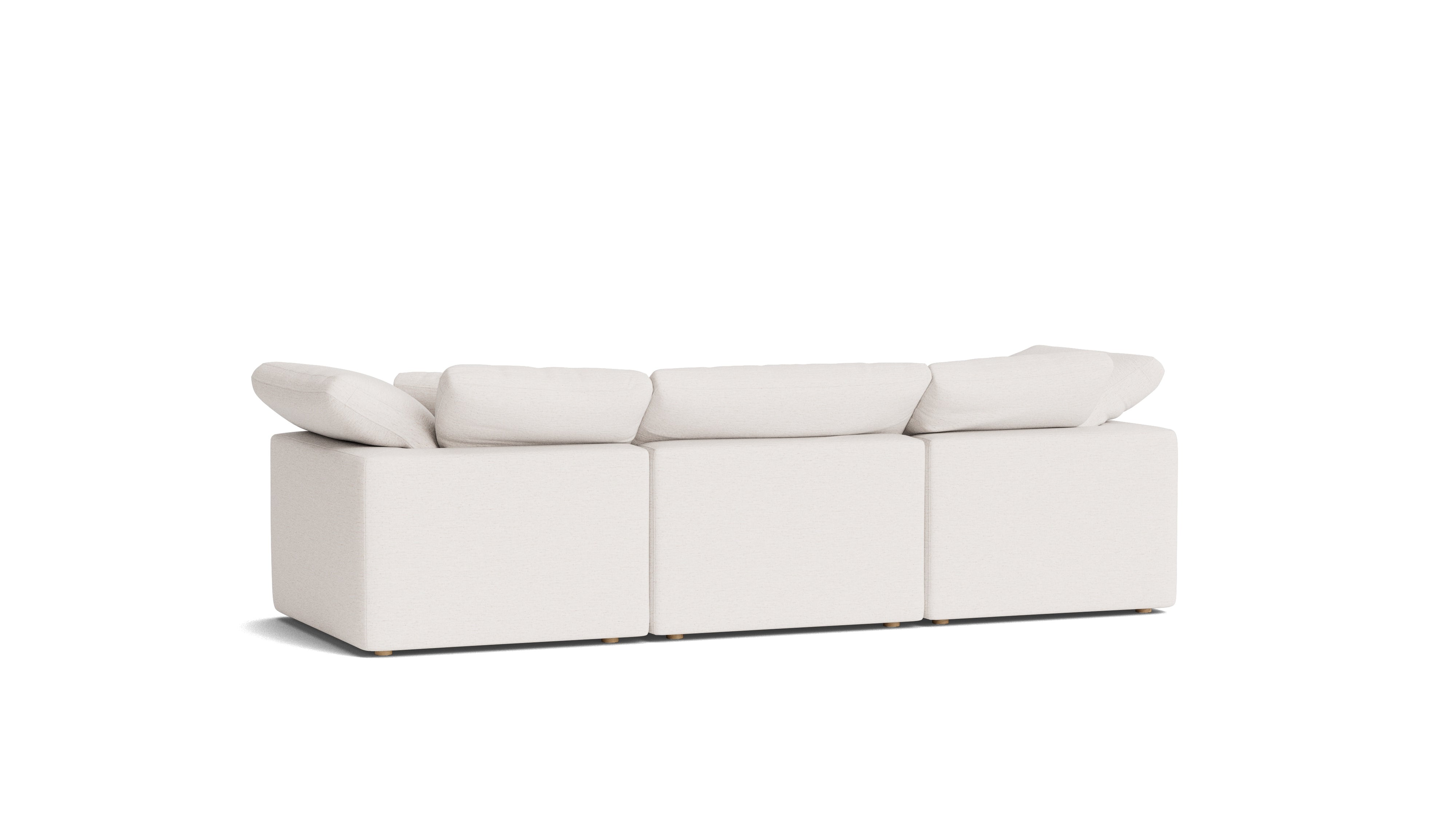 Movie Night™ 3-Piece Modular Sofa, Standard, Nomad Snow