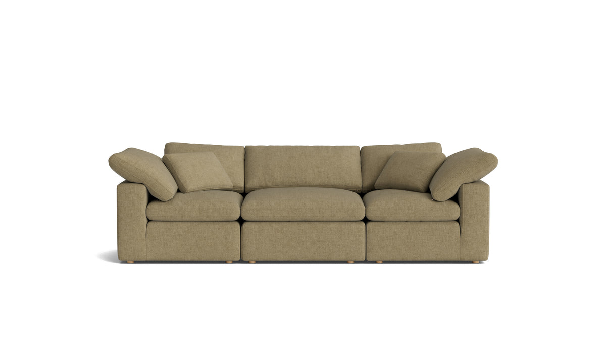 Movie Night™ 3-Piece Modular Sofa, Standard, Olive