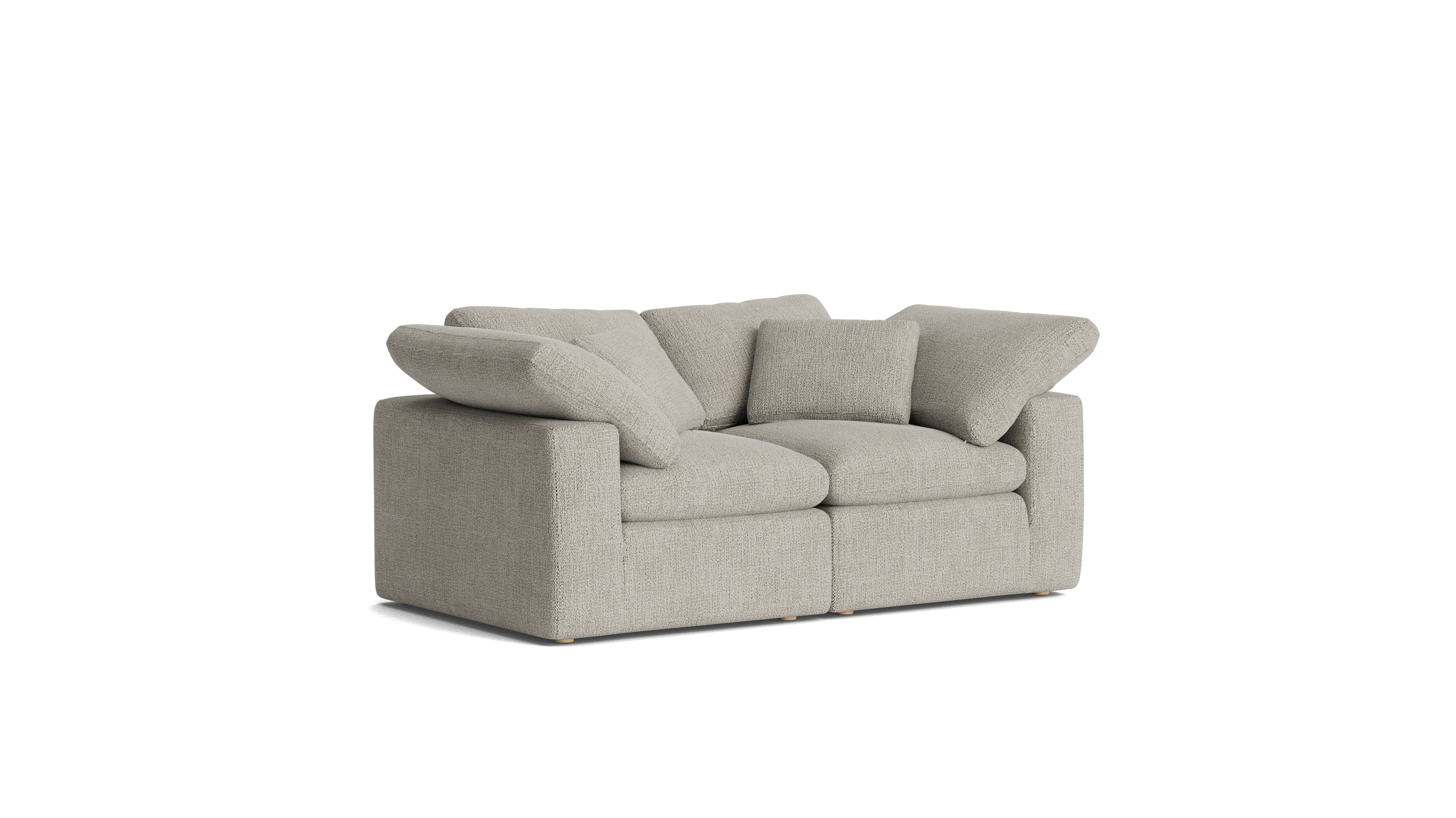 Movie Night™ 2 - Piece Modular Sofa, Standard, Oatmeal - Sundays Company CanadaSEC-YJ-912-007