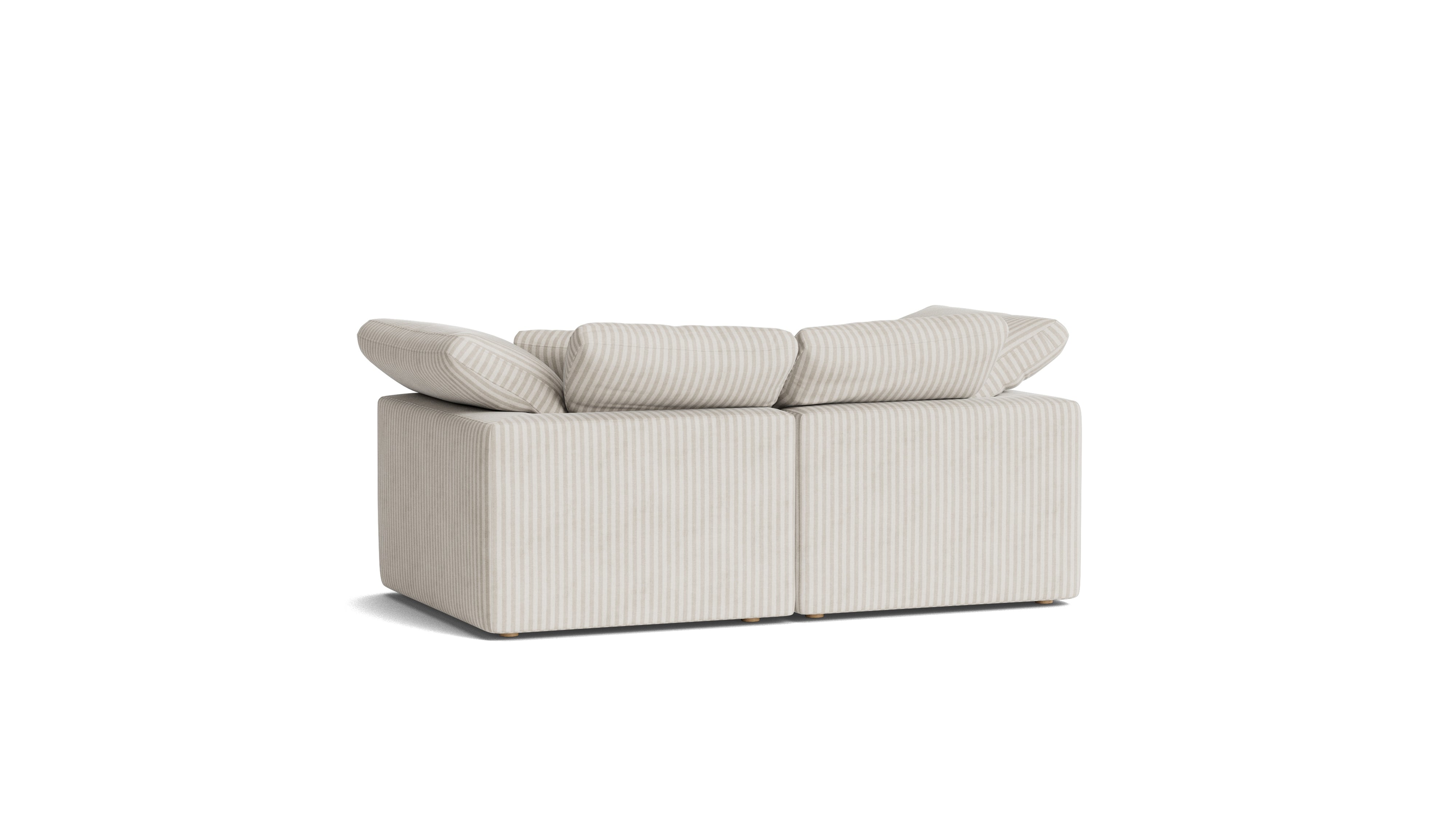Movie Night™ 2 - Piece Modular Sofa, Standard, Newport Stripe - Sundays Company CanadaSEC-YJ-912-011