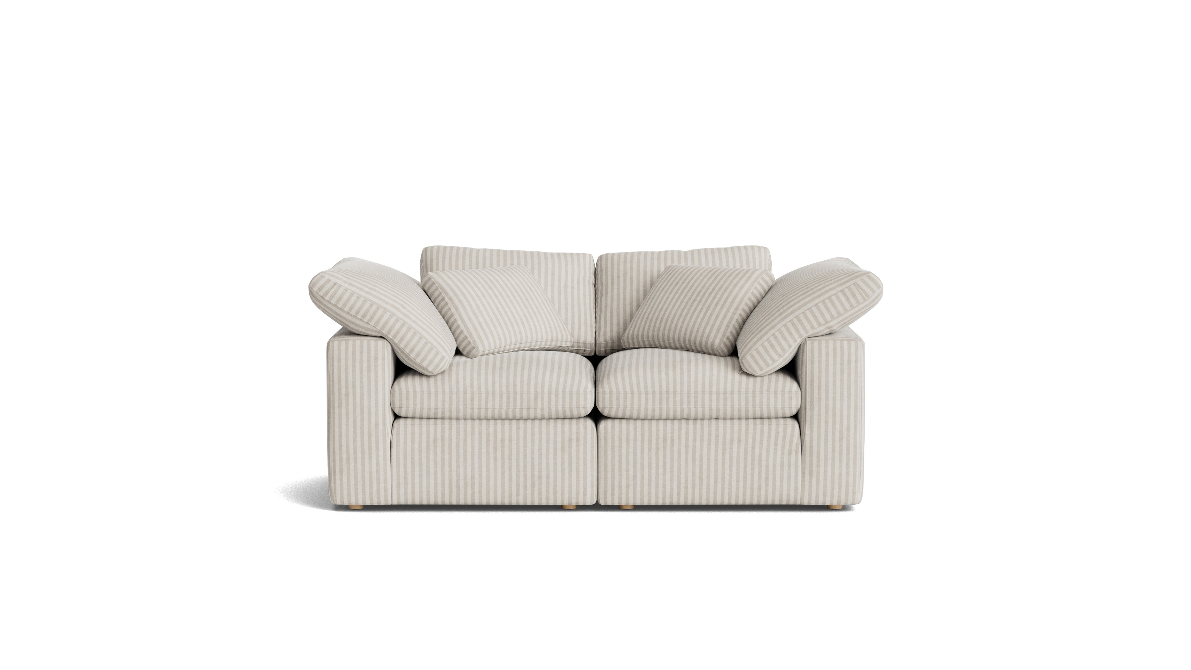 Movie Night™ 2 - Piece Modular Sofa, Standard, Newport Stripe - Sundays Company CanadaSEC-YJ-912-011