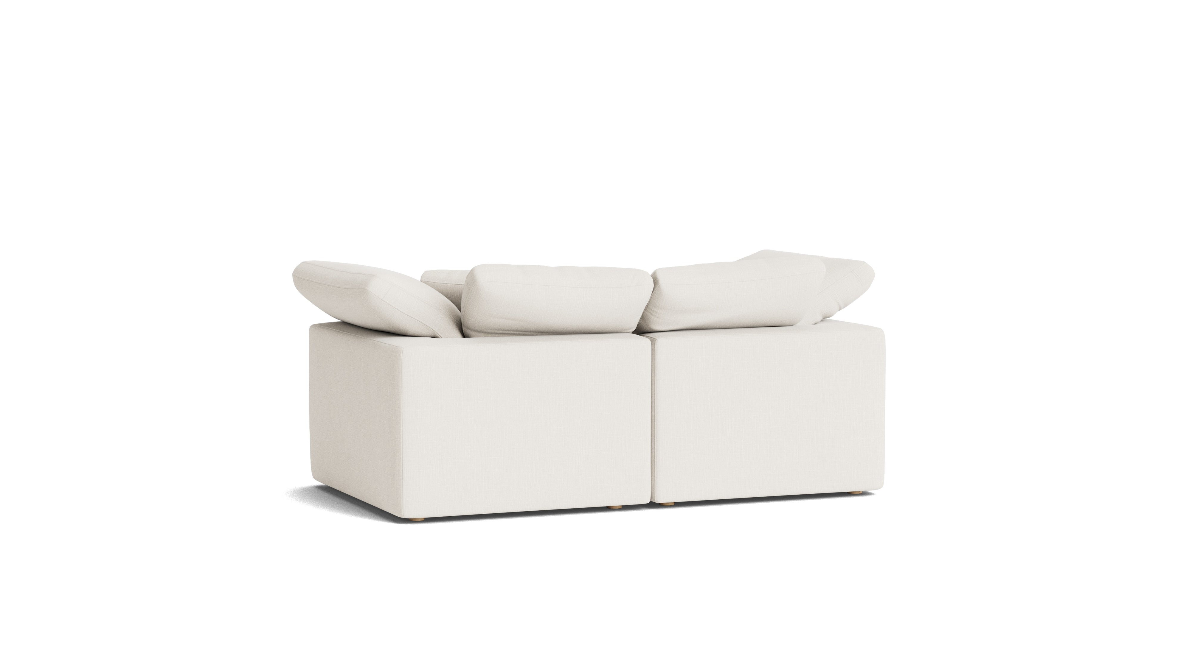 Movie Night™ 2 - Piece Modular Sofa, Standard, Cream Linen - Sundays Company CanadaSEC-YJ-912-018