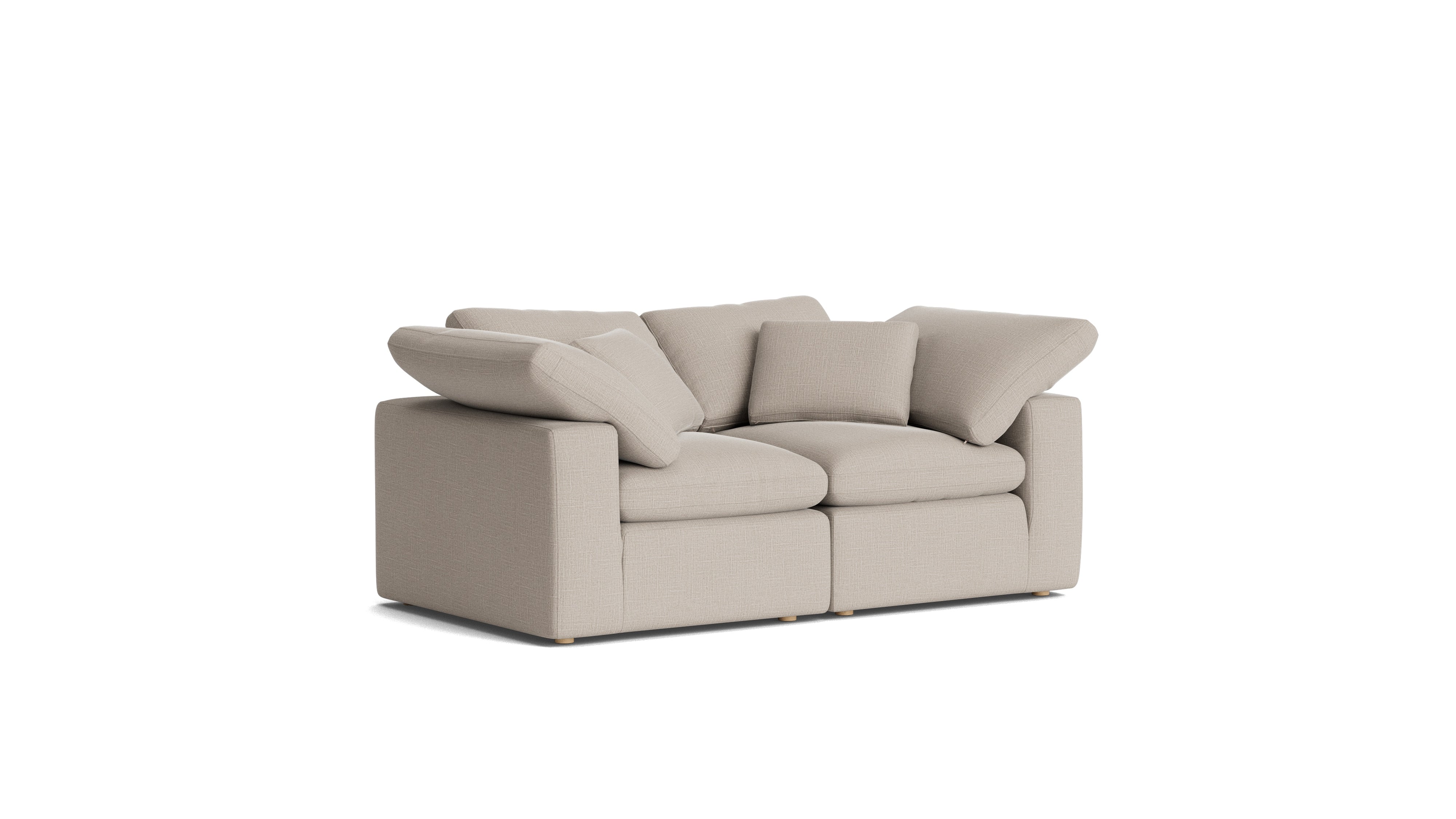 Movie Night™ 2 - Piece Modular Sofa, Standard, Light Pebble - Sundays Company CanadaSEC-YJ-912-029