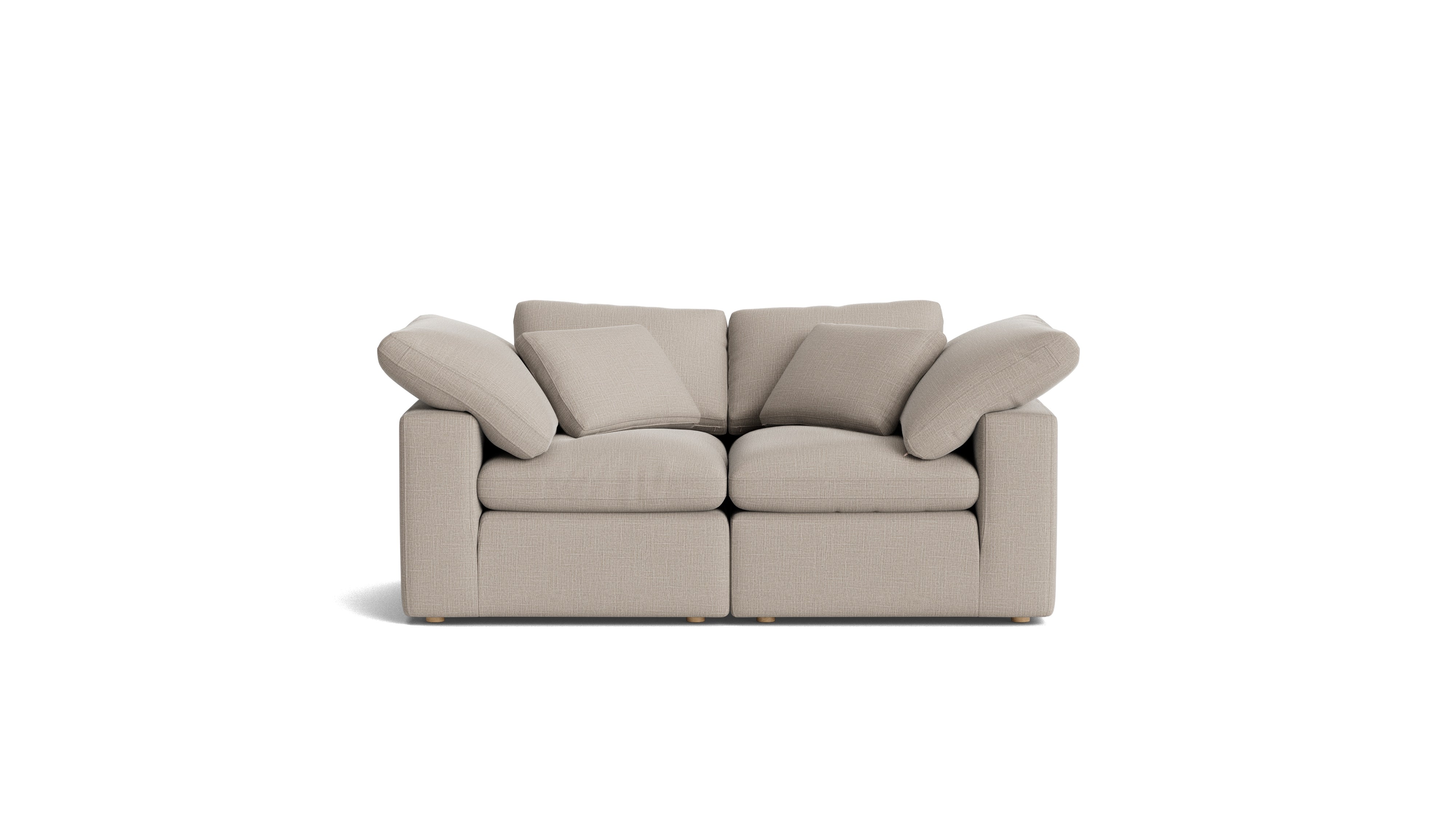 Movie Night™ 2 - Piece Modular Sofa, Standard, Light Pebble - Sundays Company CanadaSEC-YJ-912-029