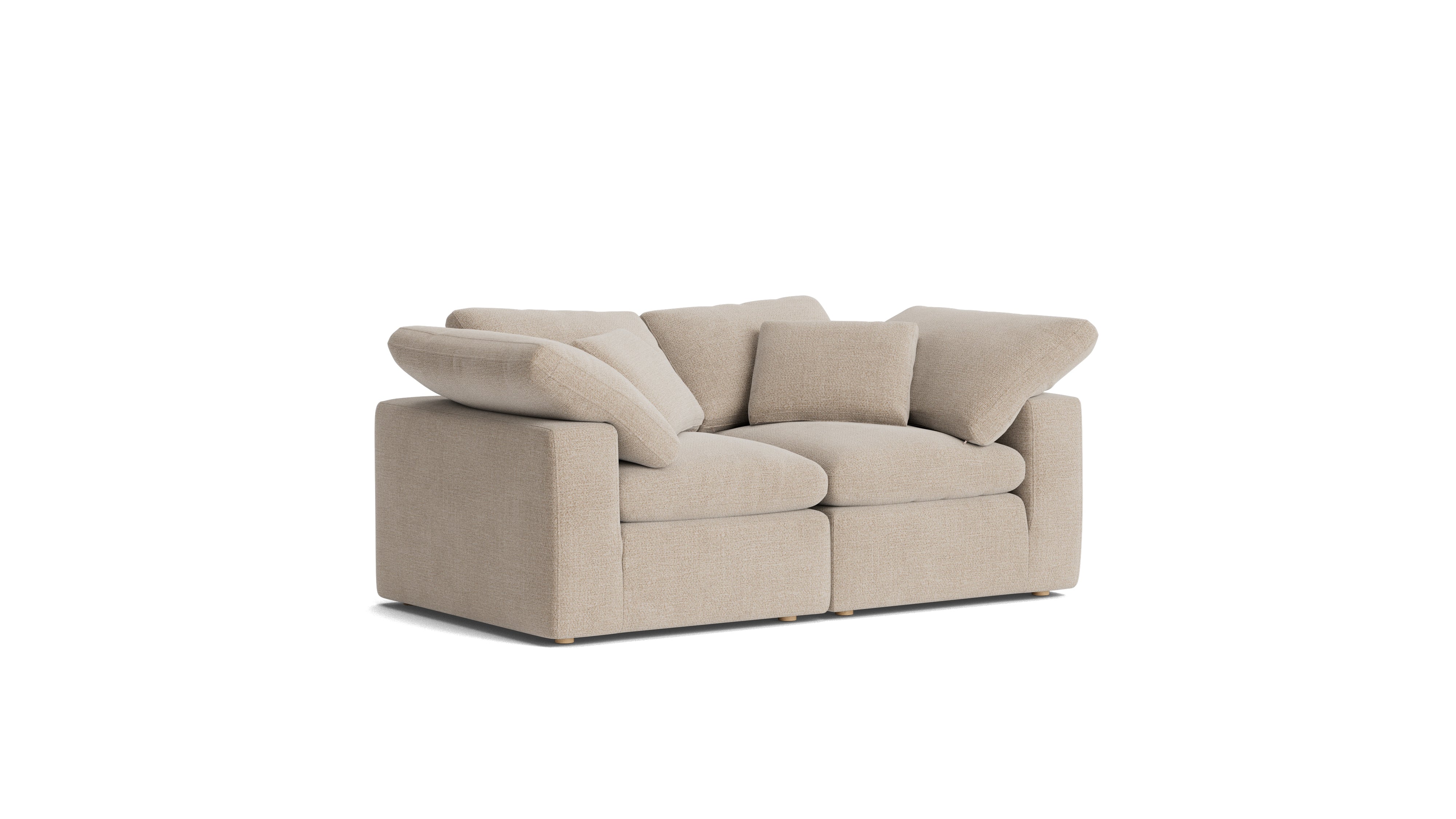 Movie Night™ 2 - Piece Modular Sofa, Standard, Champagne - Sundays Company CanadaSEC-YJ-912-041