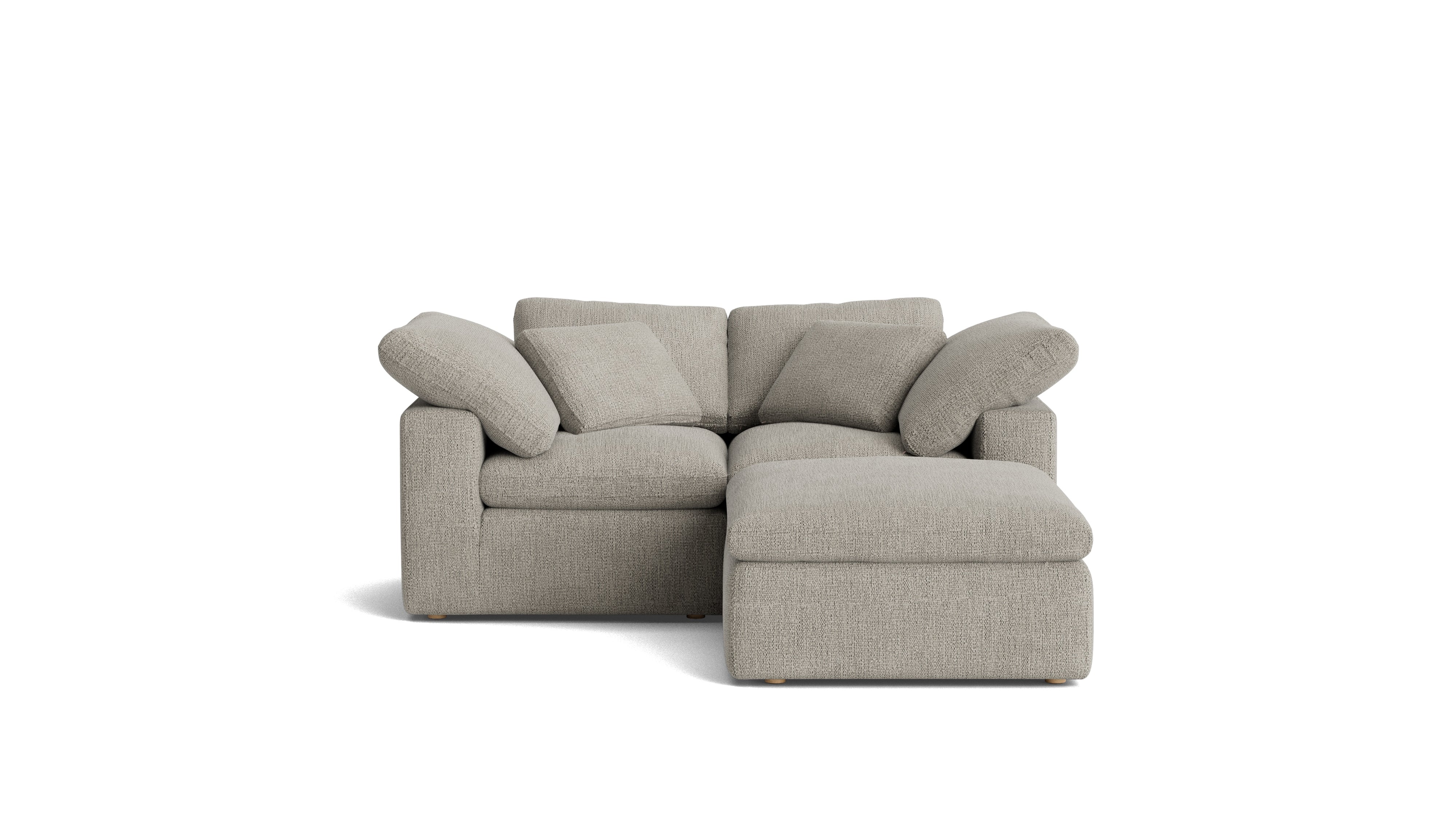 Movie Night™ 3 - Piece Modular Sectional, Standard, Oatmeal - Sundays Company CanadaSEC-YJ-913-007