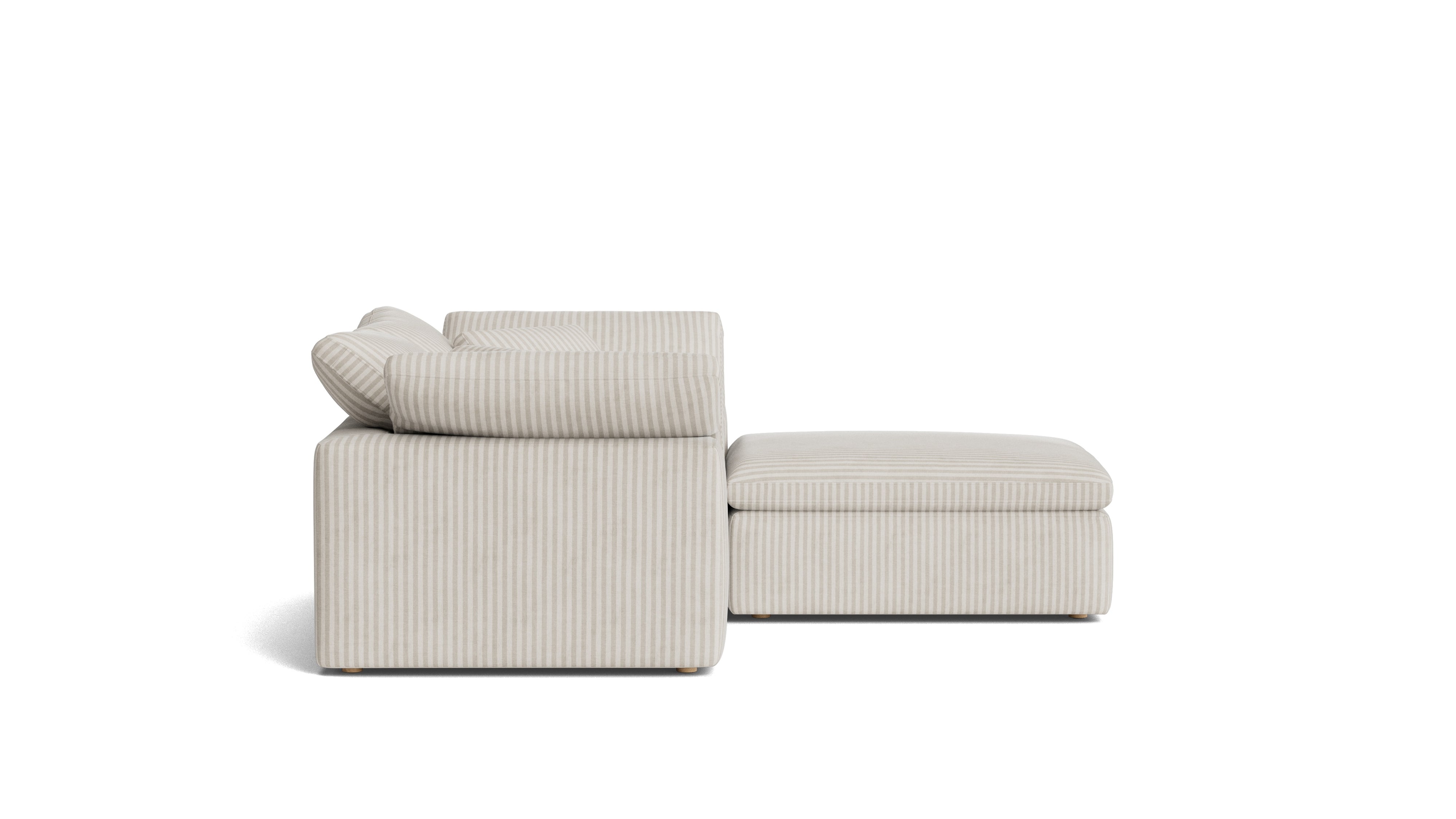Movie Night™ 3 - Piece Modular Sectional, Standard, Newport Stripe - Sundays Company CanadaSEC-YJ-913-011