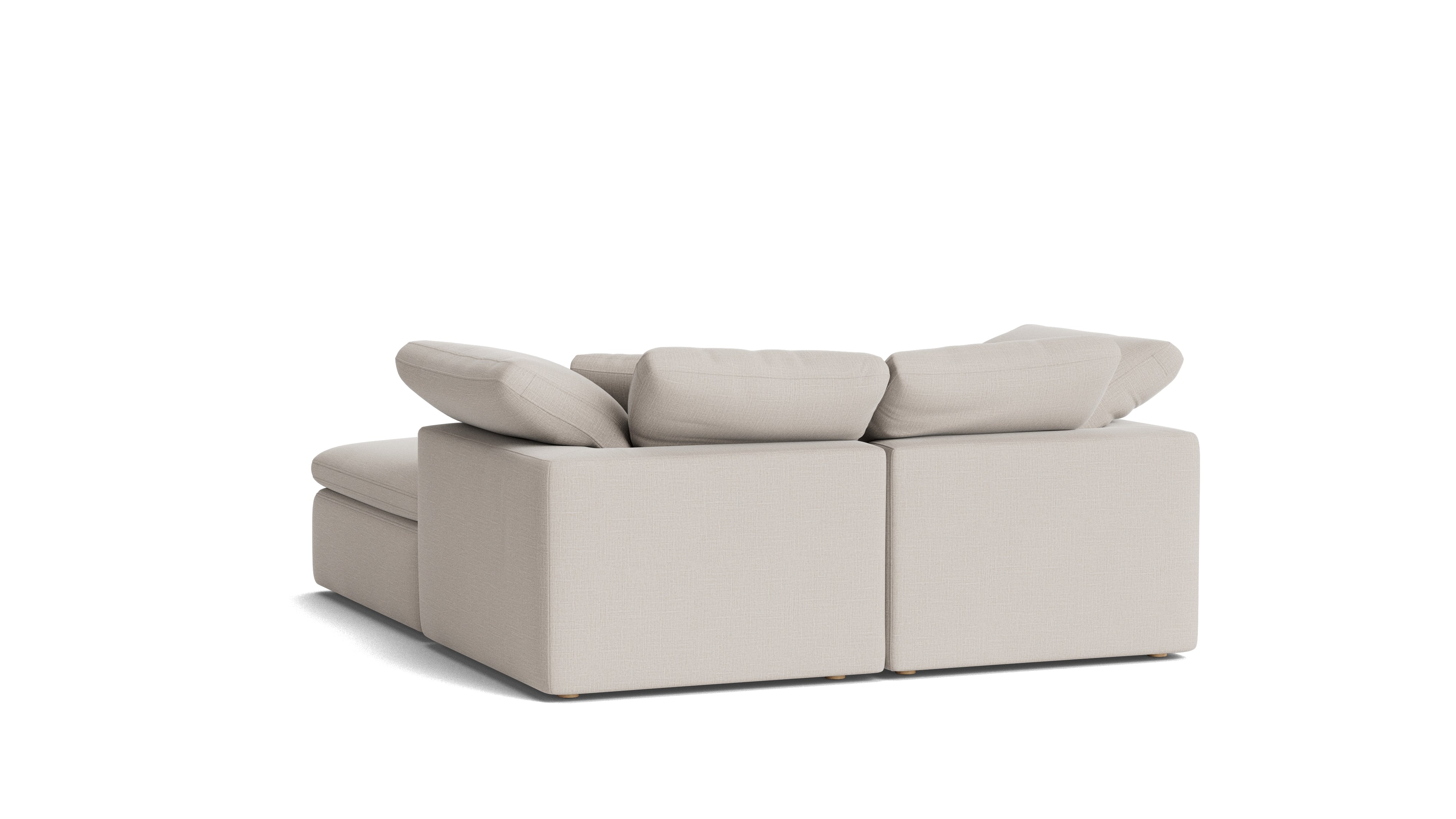 Movie Night™ 3 - Piece Modular Sectional, Standard, Clay - Sundays Company CanadaSEC-YJ-913-015