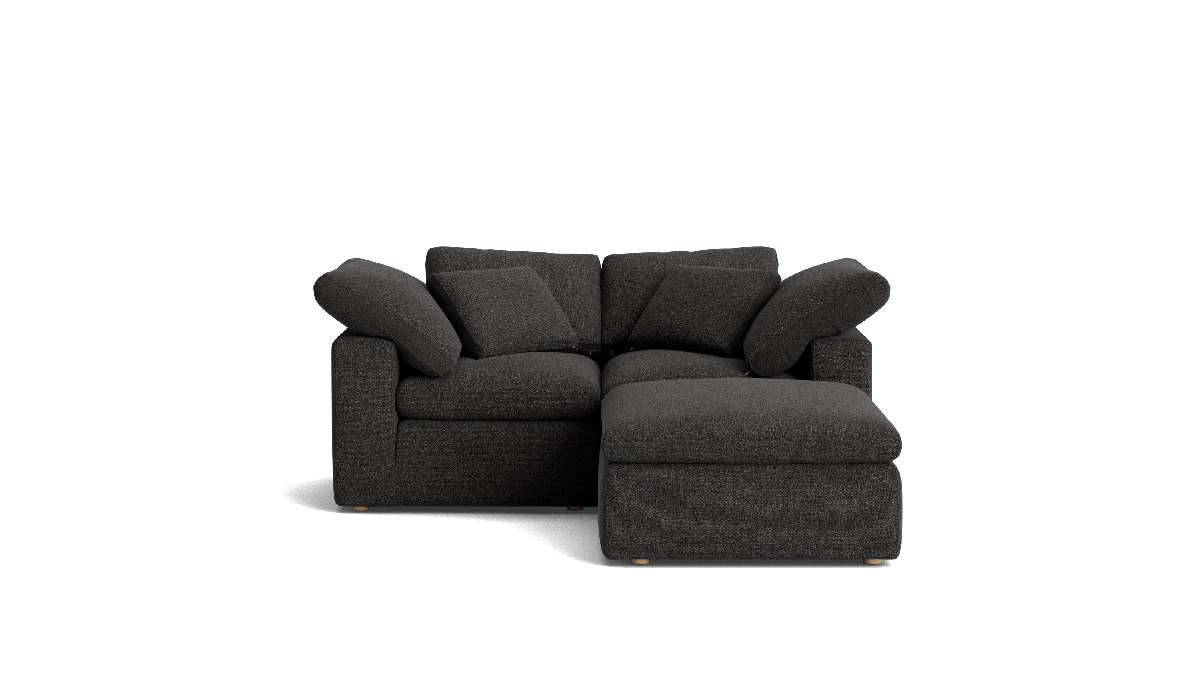 Movie Night™ 3 - Piece Modular Sectional, Standard, Dark Shadow - Sundays Company CanadaSEC-YJ-913-025