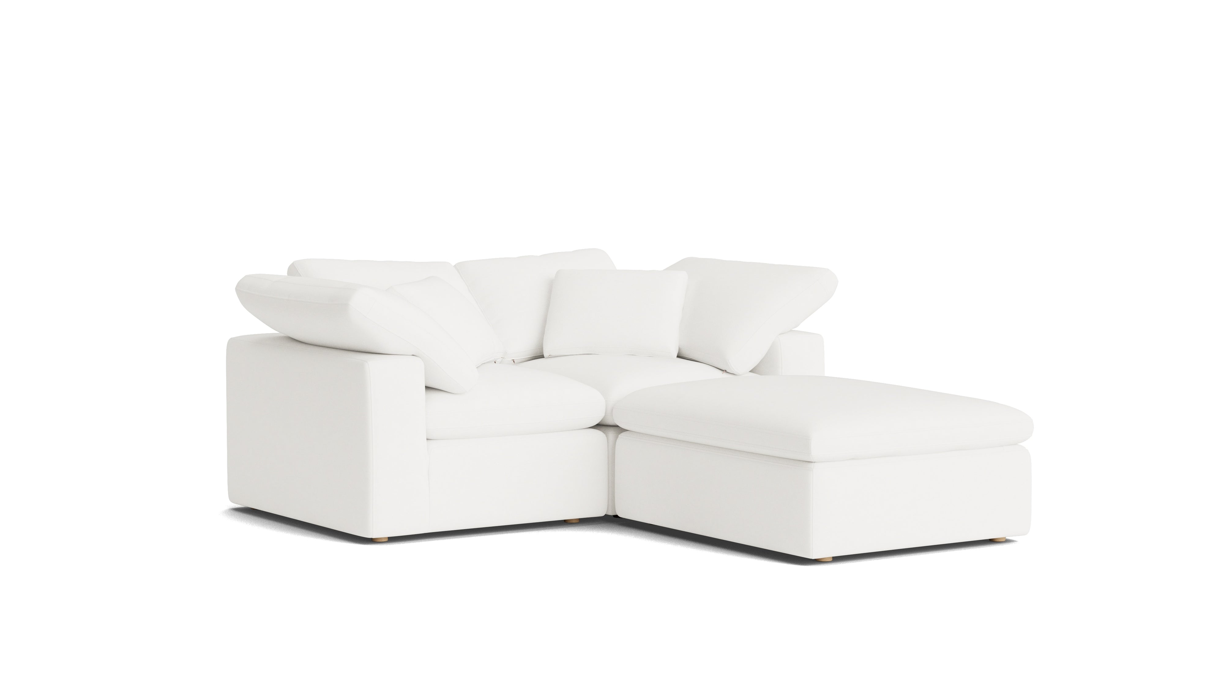 Movie Night™ 3 - Piece Modular Sectional, Standard, Brie - Sundays Company CanadaSEC-YJ-913-037