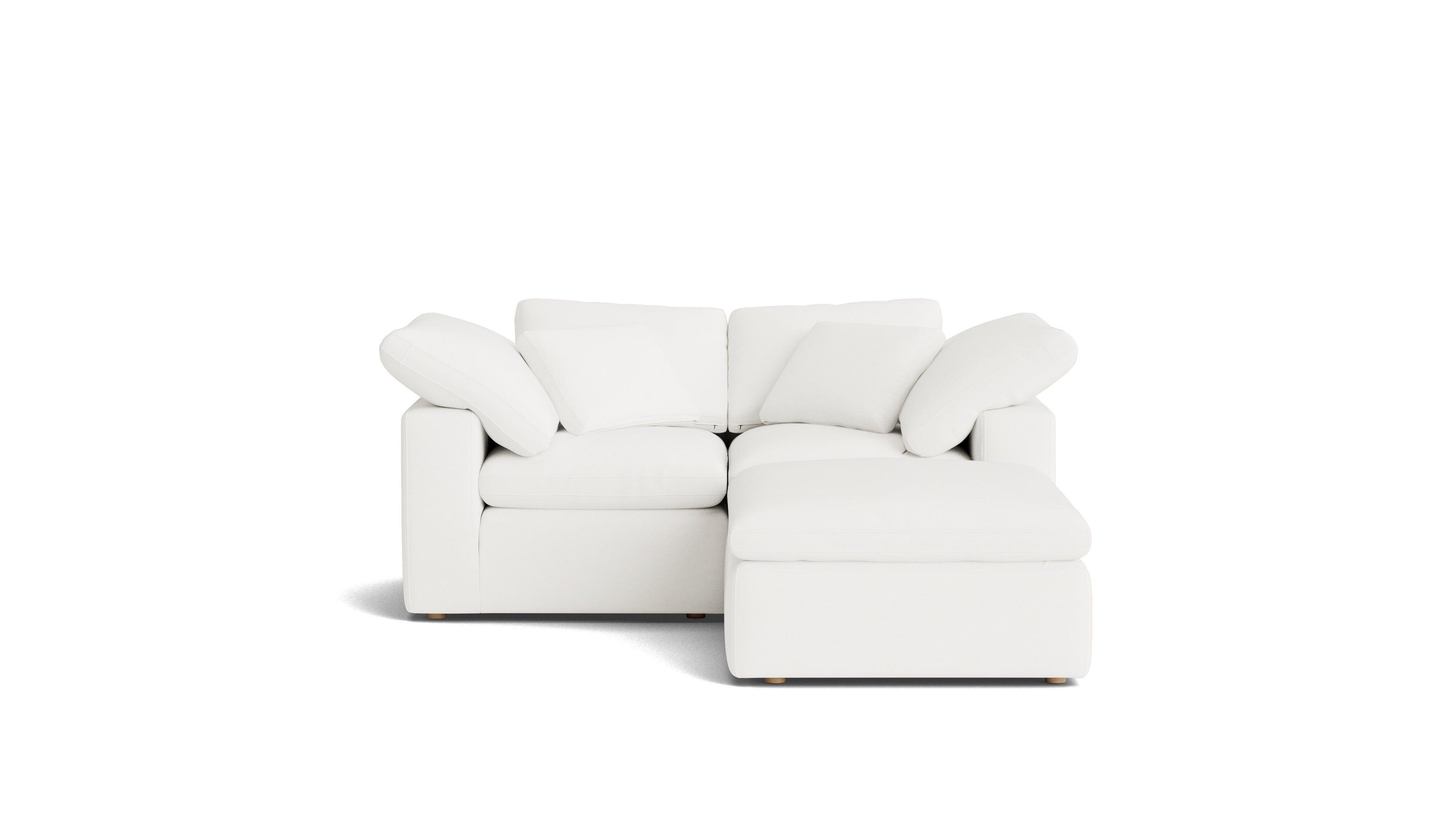 Movie Night™ 3 - Piece Modular Sectional, Standard, Brie - Sundays Company CanadaSEC-YJ-913-037