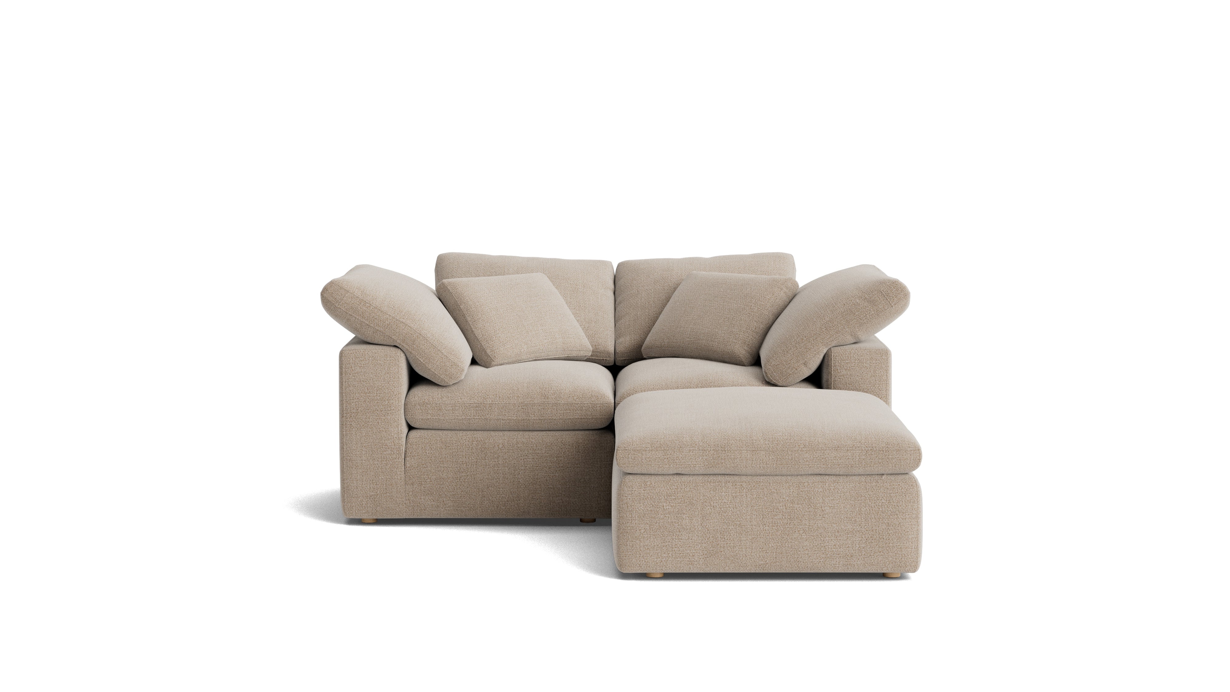 Movie Night™ 3 - Piece Modular Sectional, Standard, Champagne - Sundays Company CanadaSEC-YJ-913-041