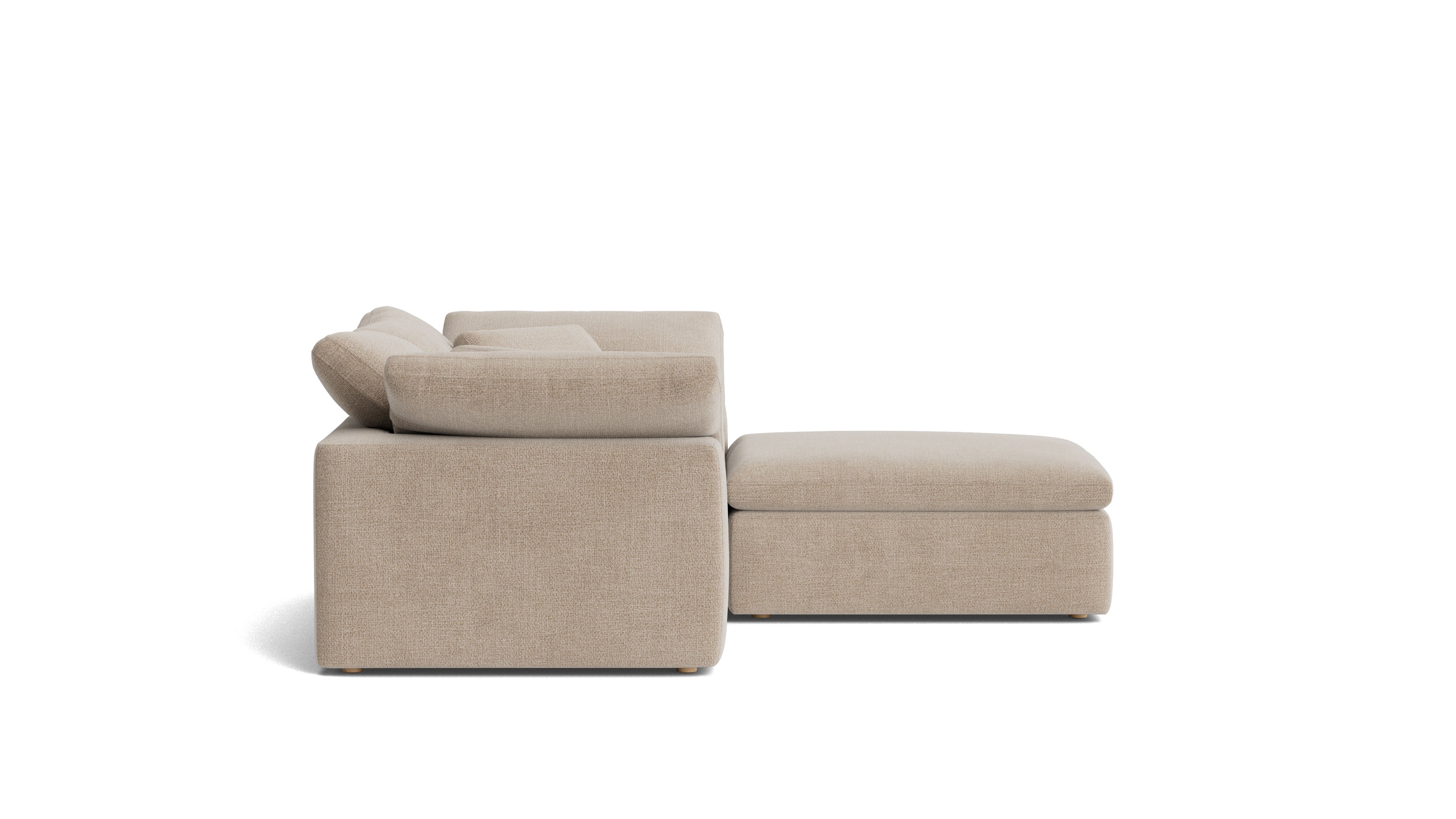 Movie Night™ 3 - Piece Modular Sectional, Standard, Champagne - Sundays Company CanadaSEC-YJ-913-041
