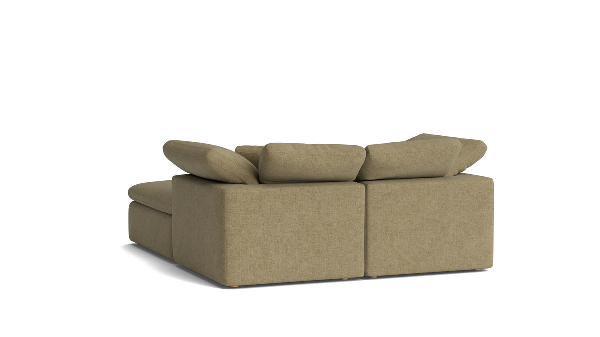 Movie Night™ 3-Piece Modular Sectional, Standard, Olive