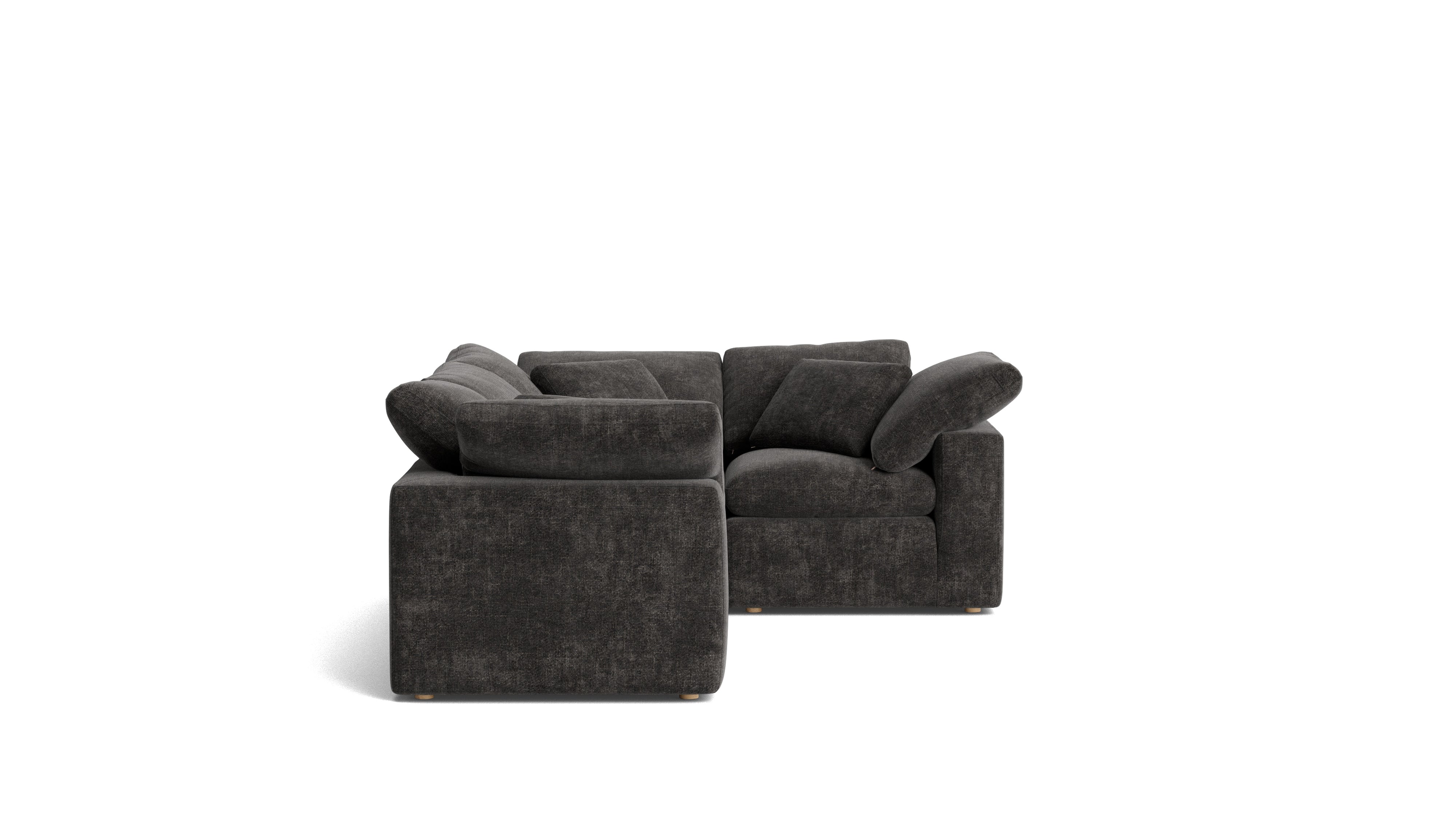 Movie Night™ 4 - Piece Modular Sectional Closed, Standard, Truffle - Sundays Company CanadaSEC-YJ-914-003