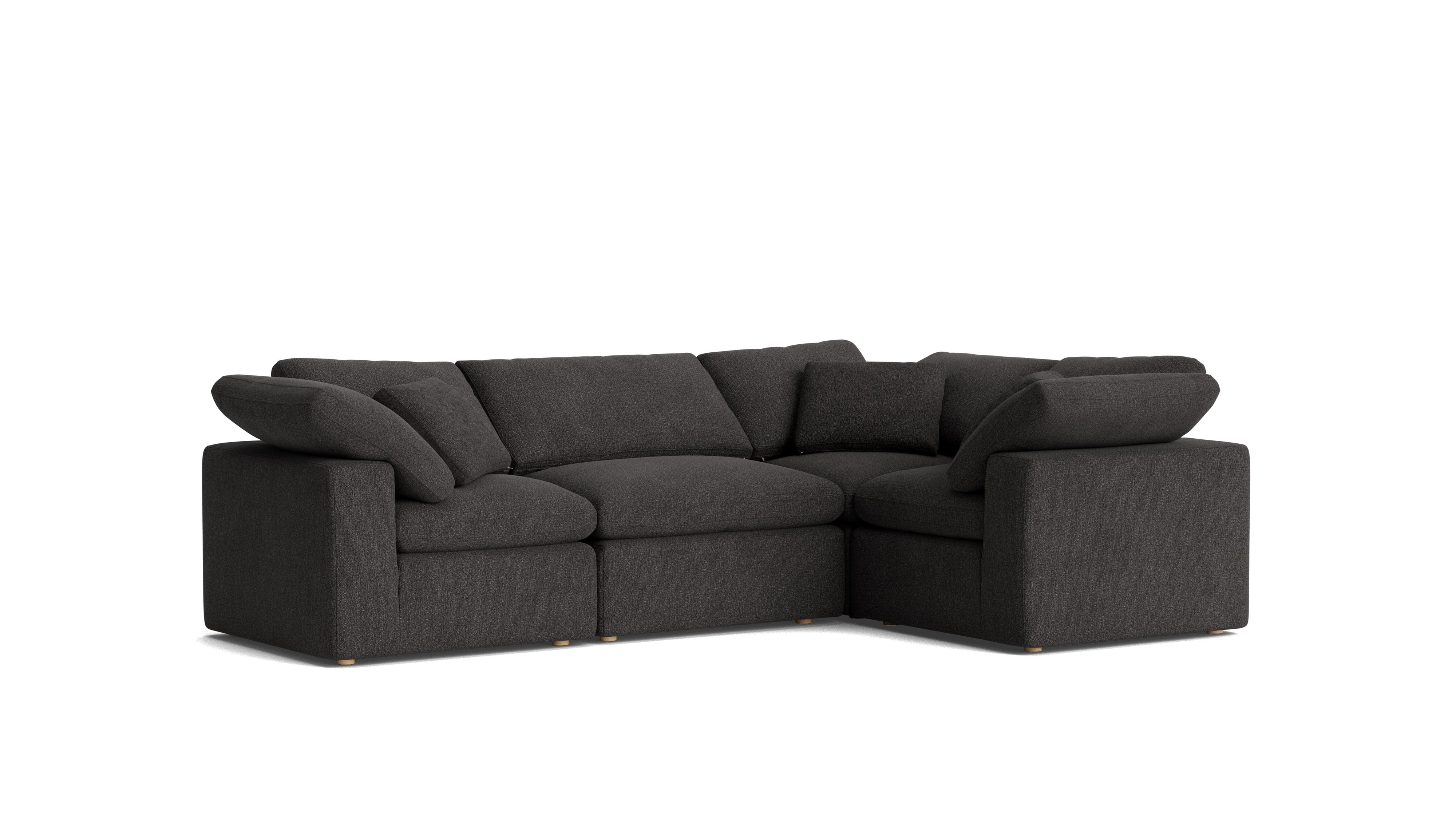 Movie Night™ 4 - Piece Modular Sectional Closed, Standard, Dark Shadow - Sundays Company CanadaSEC-YJ-914-025