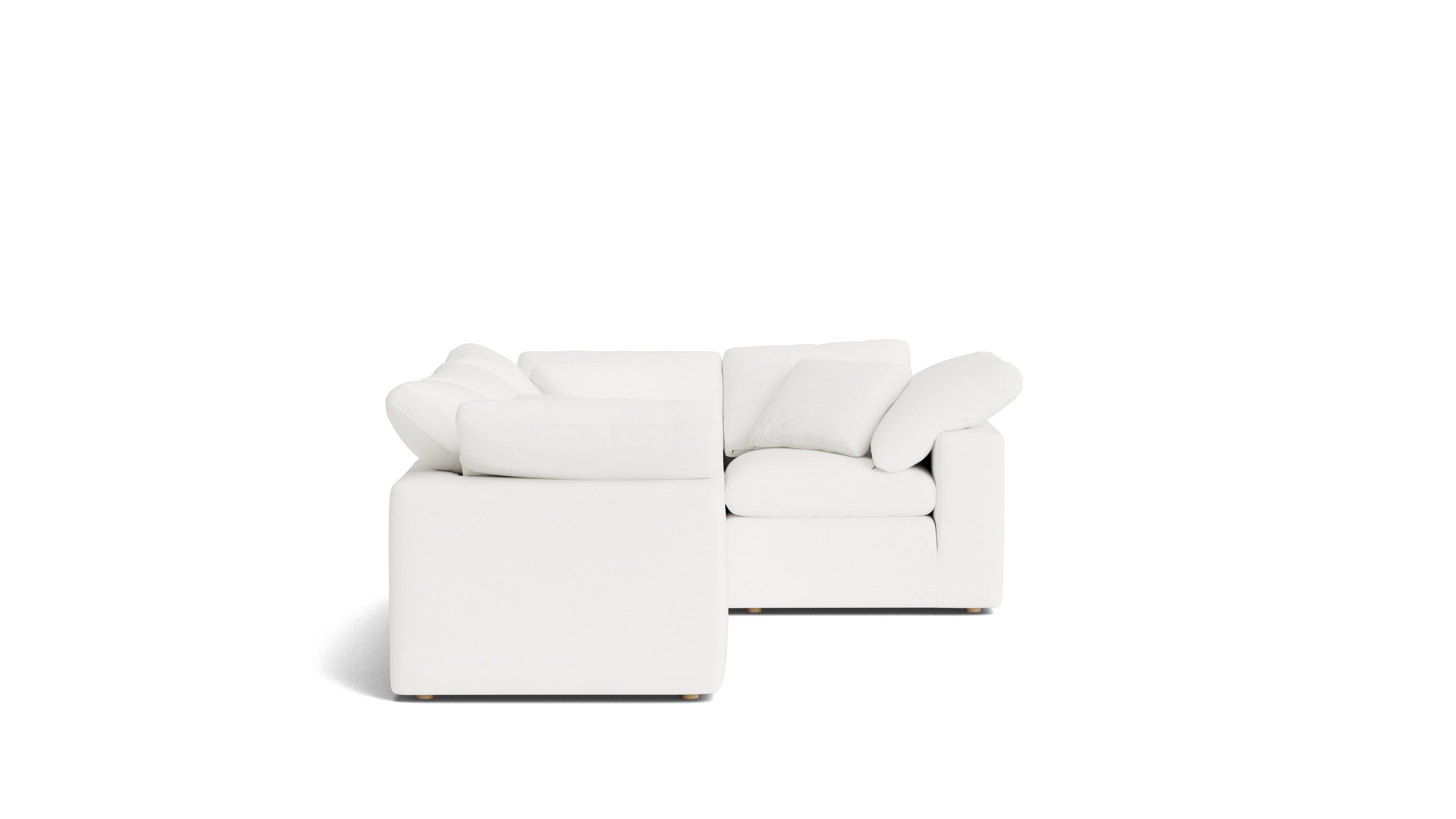 Movie Night™ 4 - Piece Modular Sectional Closed, Standard, Brie - Sundays Company CanadaSEC-YJ-914-037