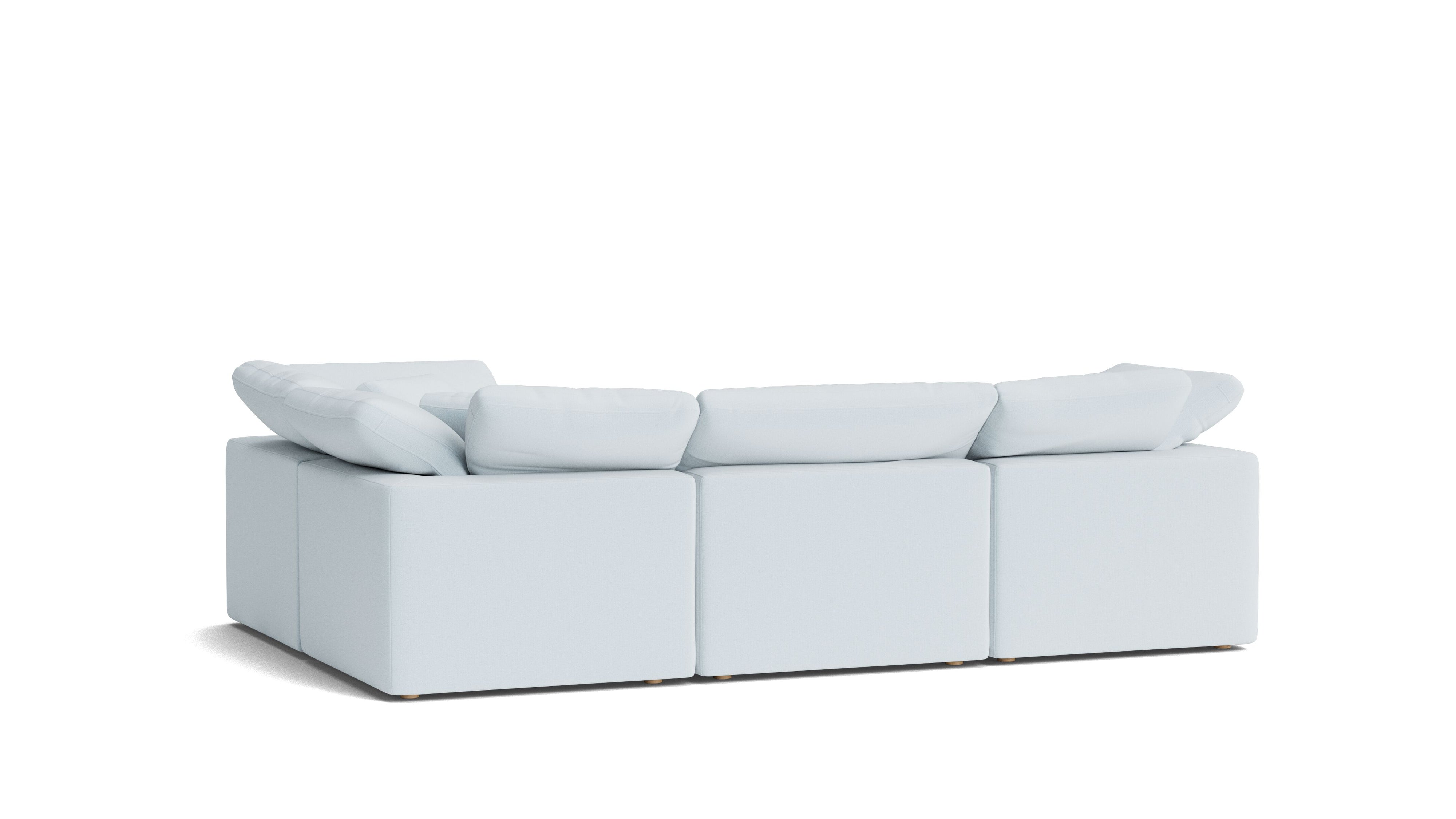 Movie Night™ 4-Piece Modular Sectional Closed, Standard, Cove