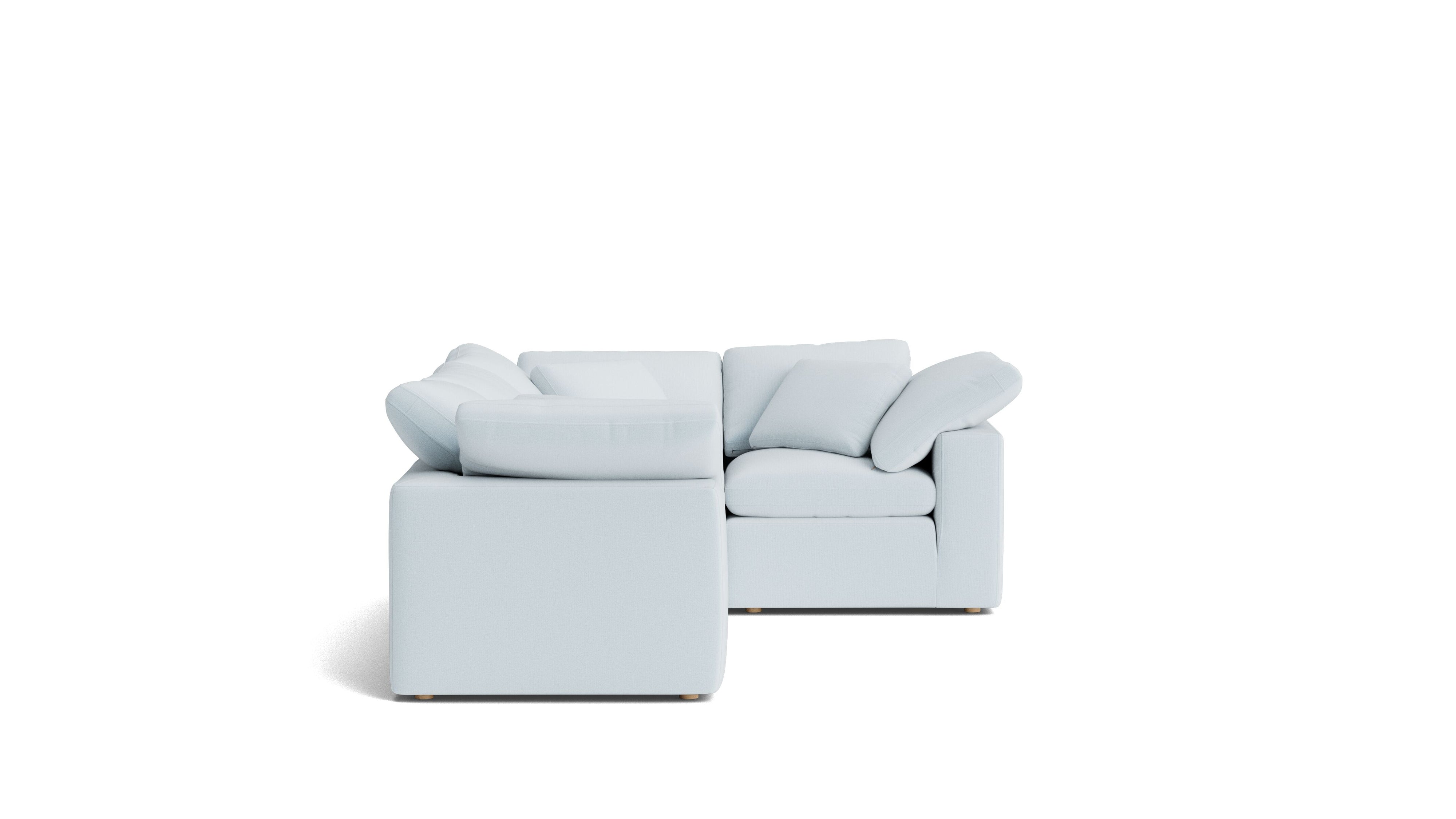 Movie Night™ 4-Piece Modular Sectional Closed, Standard, Cove