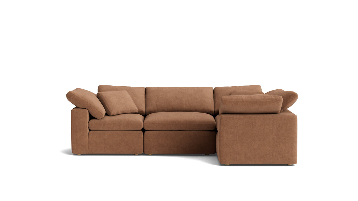 Movie Night™ 4-Piece Modular Sectional Closed, Standard, Spice_image
