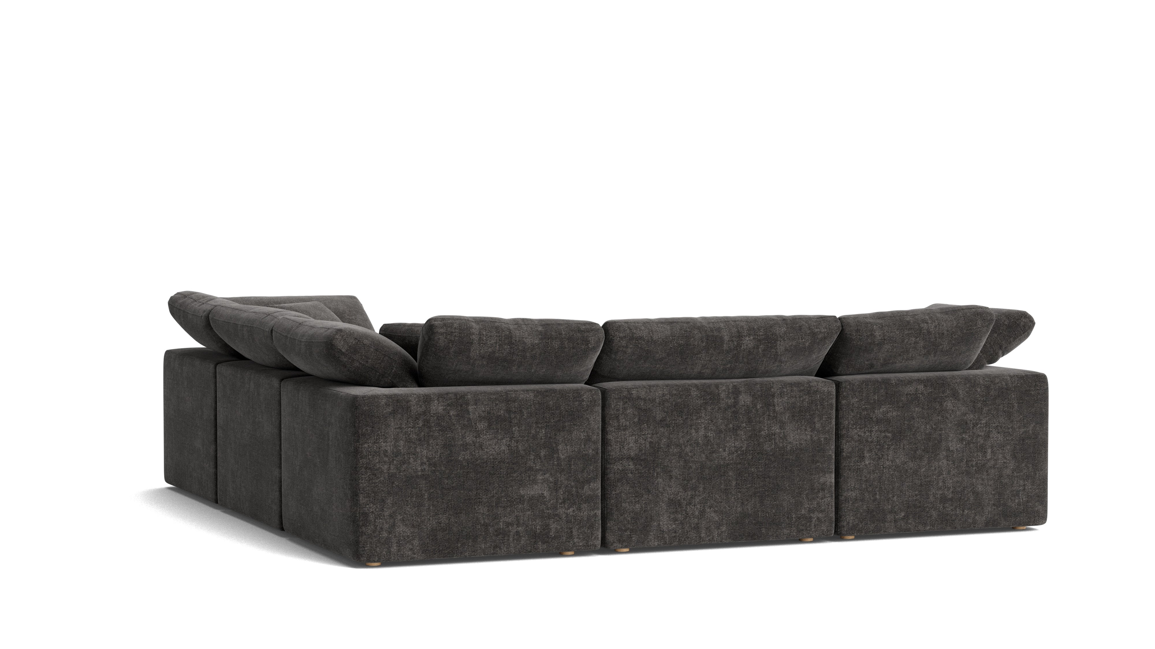 Movie Night™ 5 - Piece Modular Sectional Closed, Standard, Truffle - Sundays Company CanadaSEC-YJ-915-003