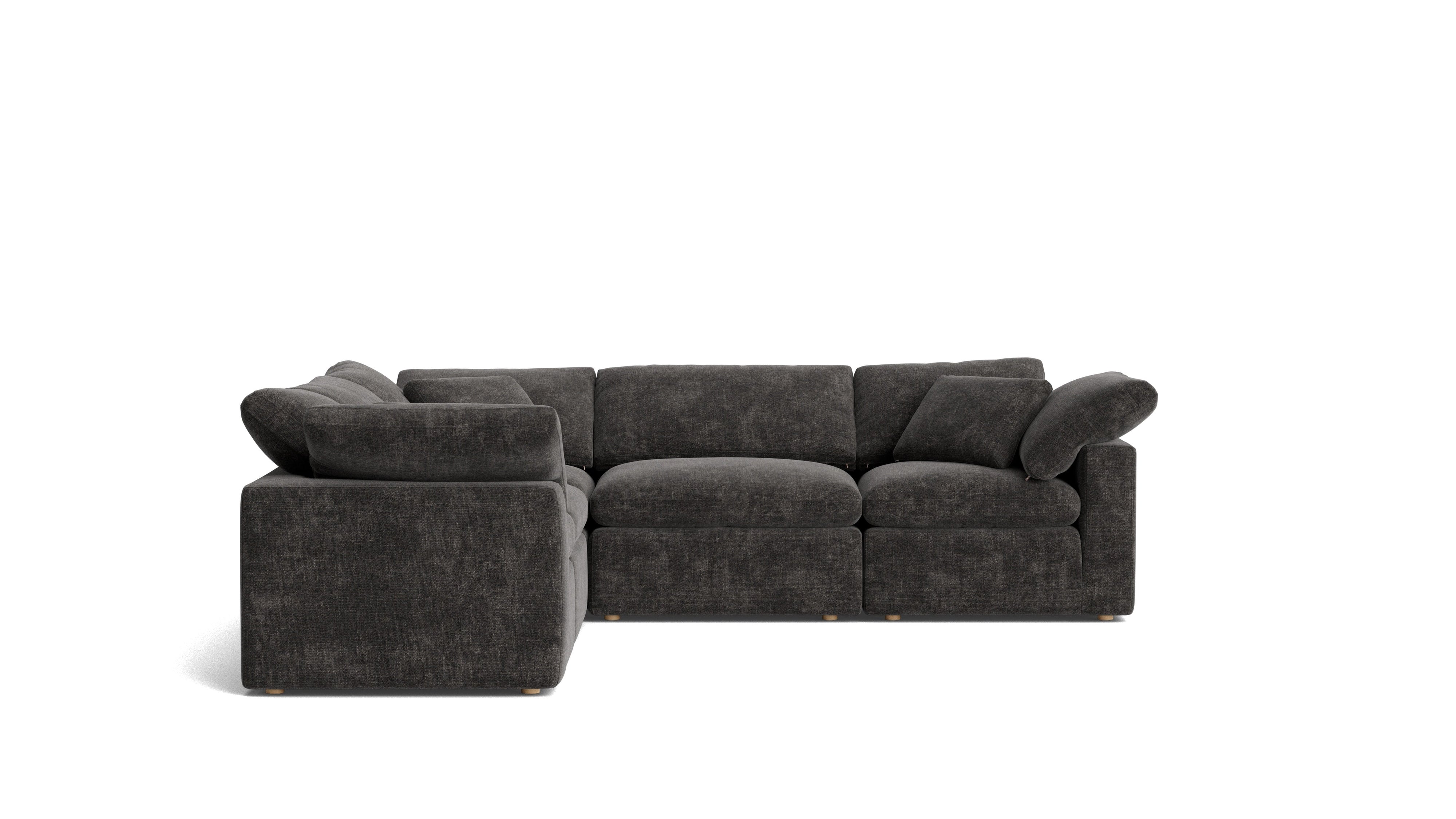 Movie Night™ 5-Piece Modular Sectional Closed, Standard, Truffle