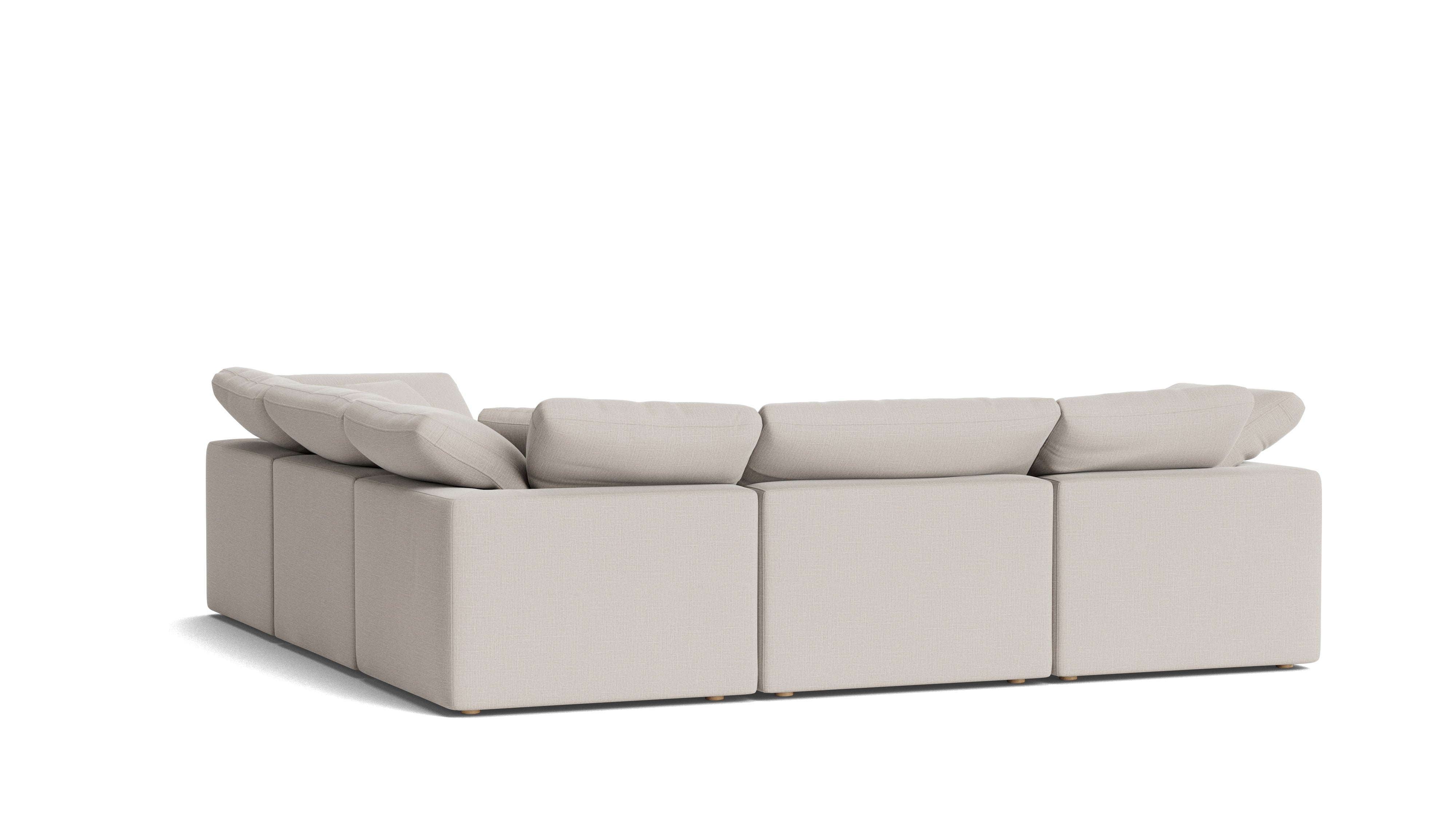 Movie Night™ 5 - Piece Modular Sectional Closed, Standard, Clay - Sundays Company CanadaSEC-YJ-915-015