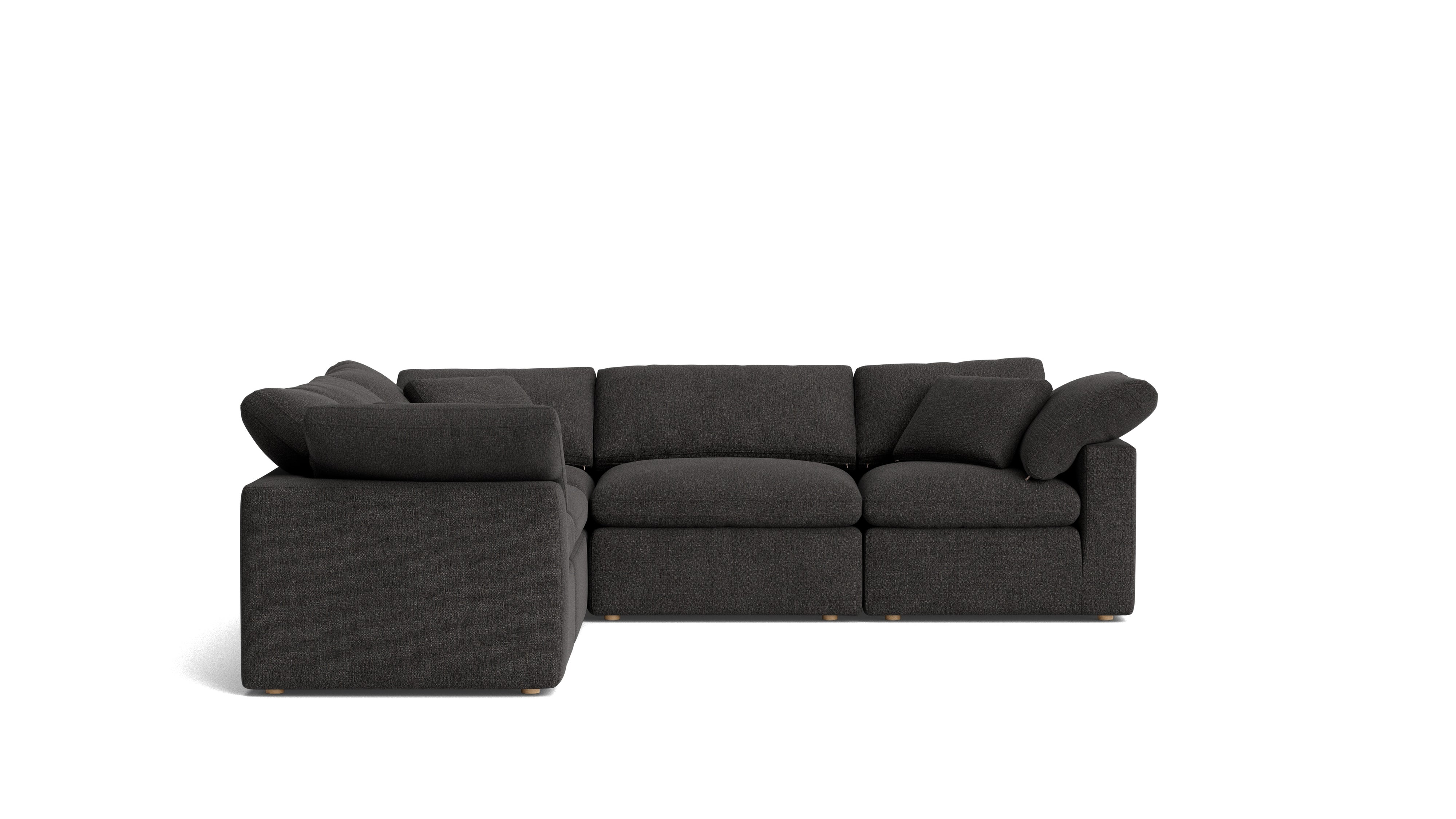 Movie Night™ 5 - Piece Modular Sectional Closed, Standard, Dark Shadow - Sundays Company CanadaSEC-YJ-915-025