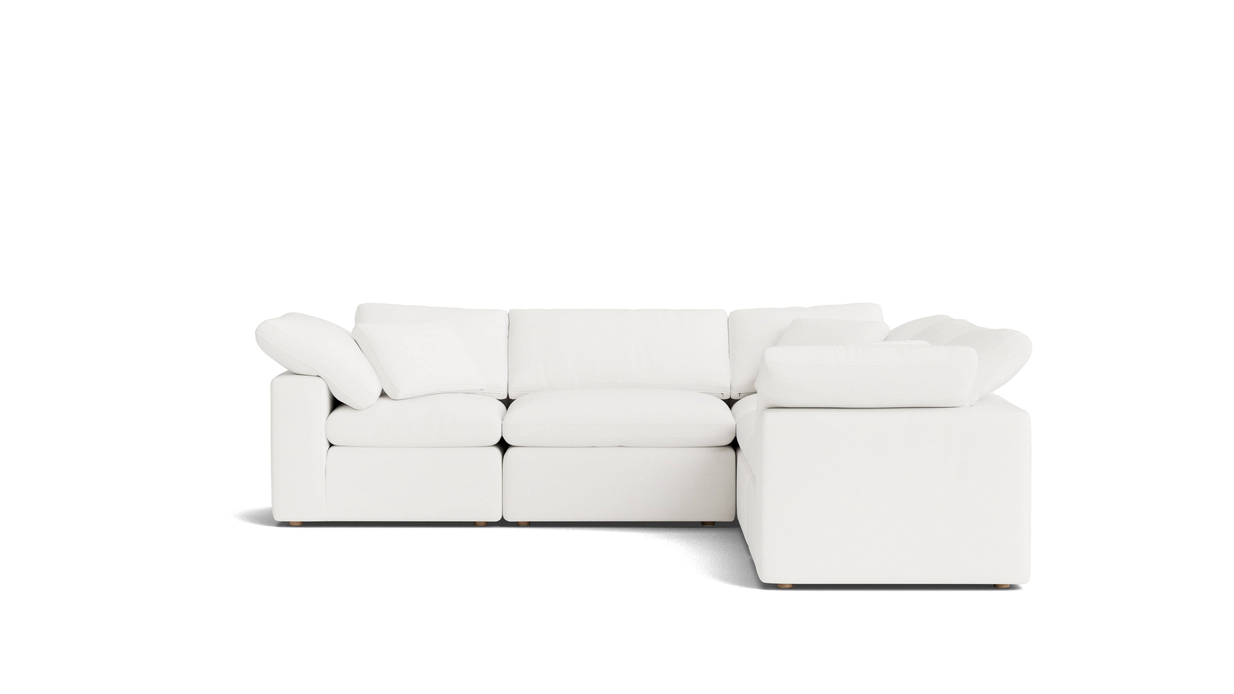 Movie Night™ 5 - Piece Modular Sectional Closed, Standard, Brie - Sundays Company CanadaSEC-YJ-915-037